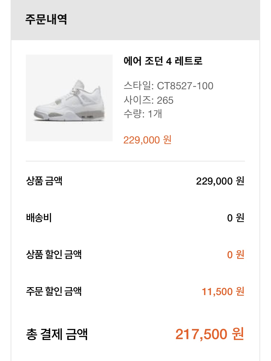 Jordan 4 Retro Tech White 착용 스타일