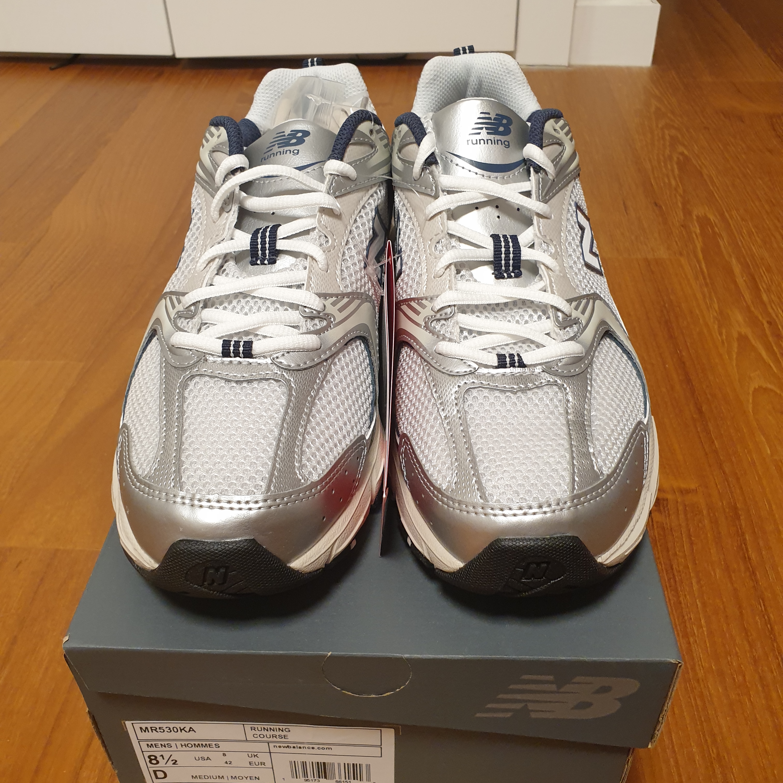 New Balance 530 Steel Grey 착용 스타일 - 3