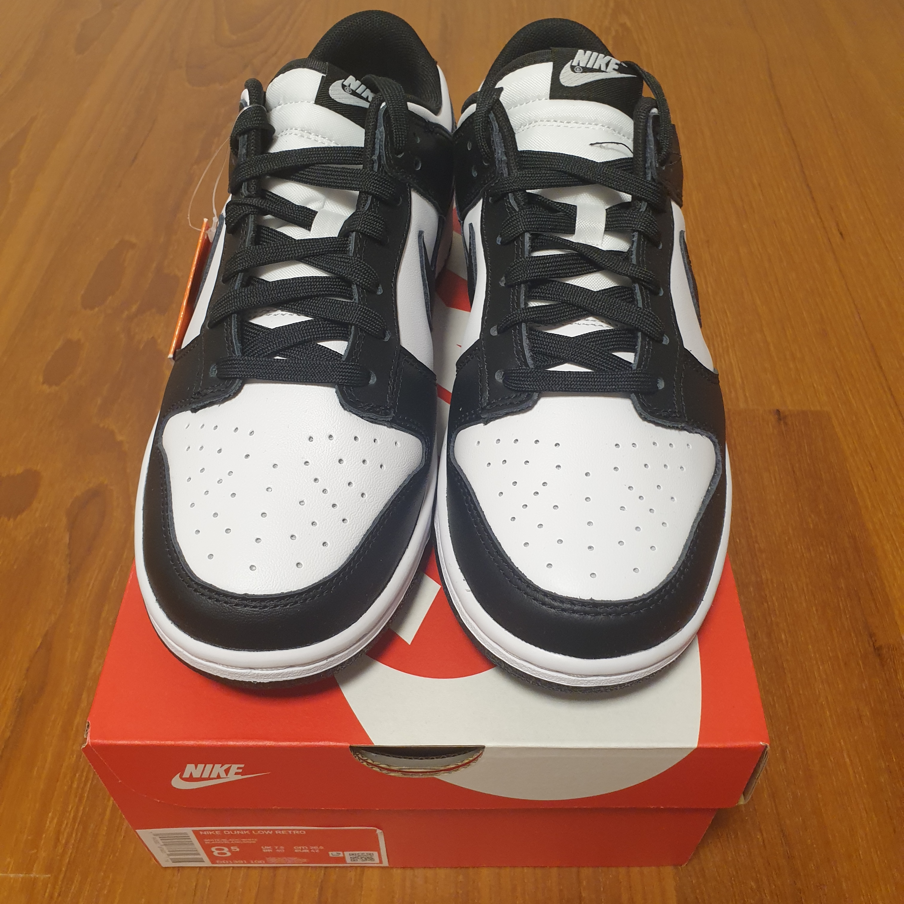 Nike Dunk Low Retro Black 착용 스타일 - 3