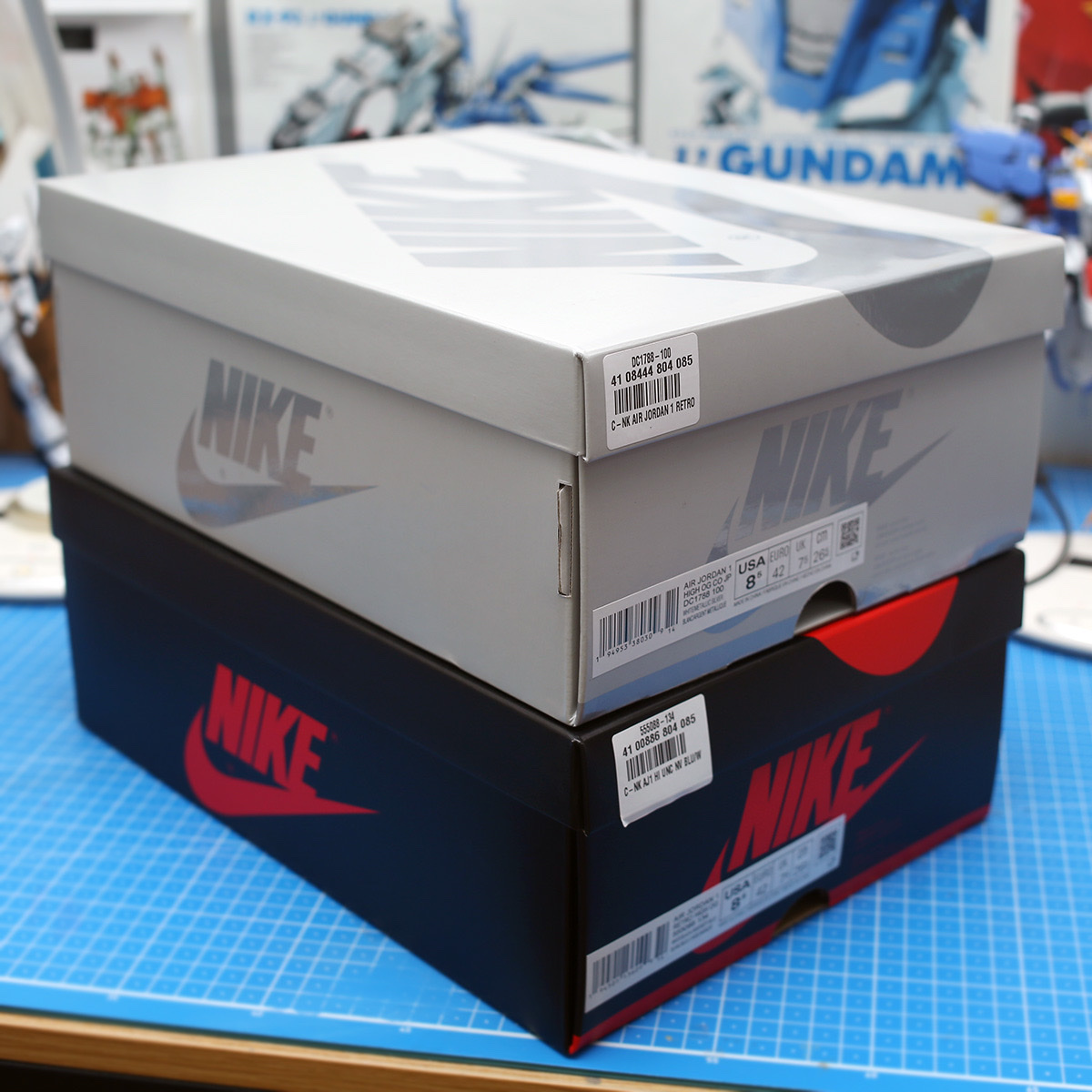 Jordan 1 Retro High OG CO.JP Midnight Navy 착용 스타일 - 3