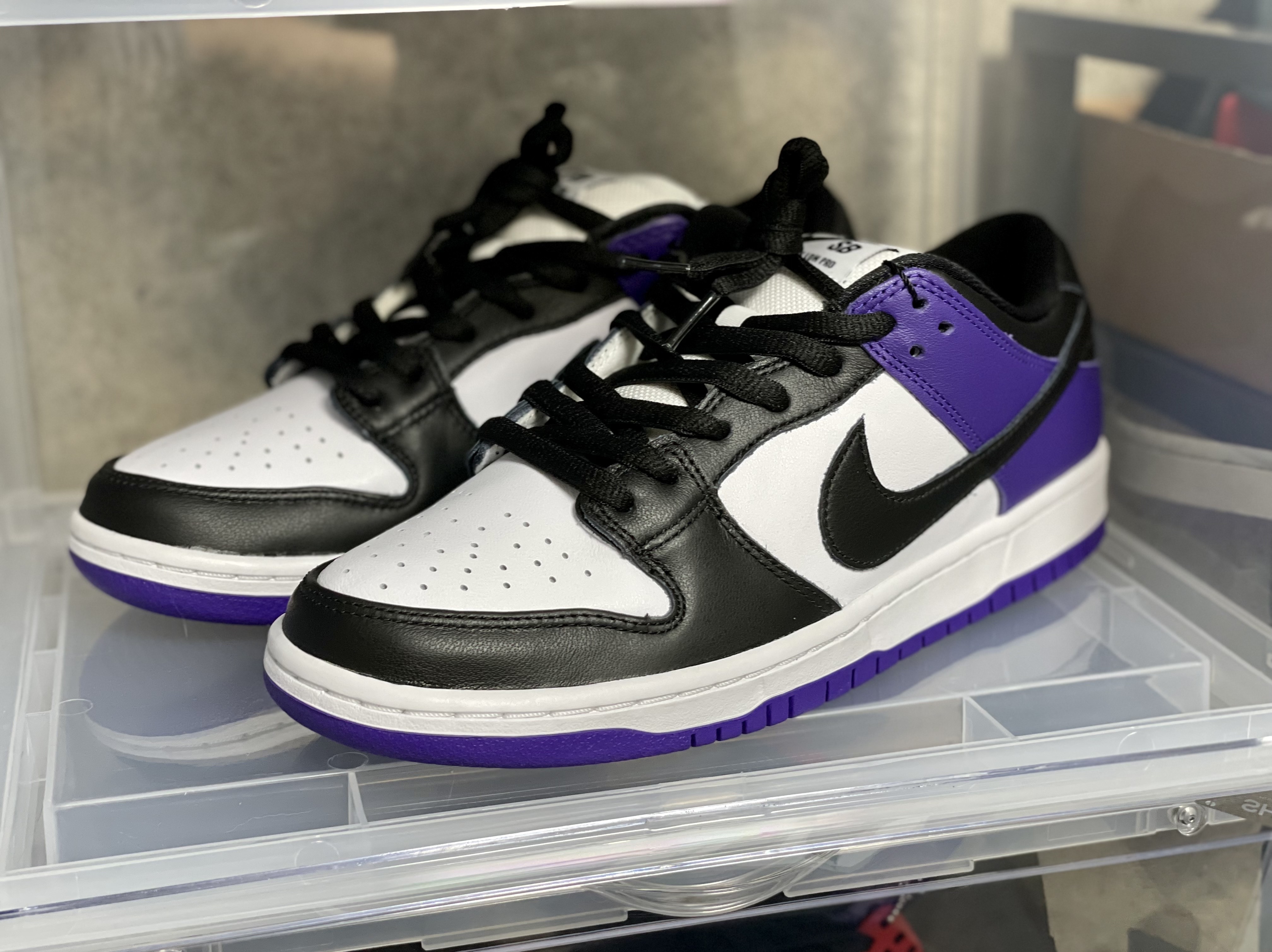 Nike SB Dunk Low Pro Court Purple 착용 스타일