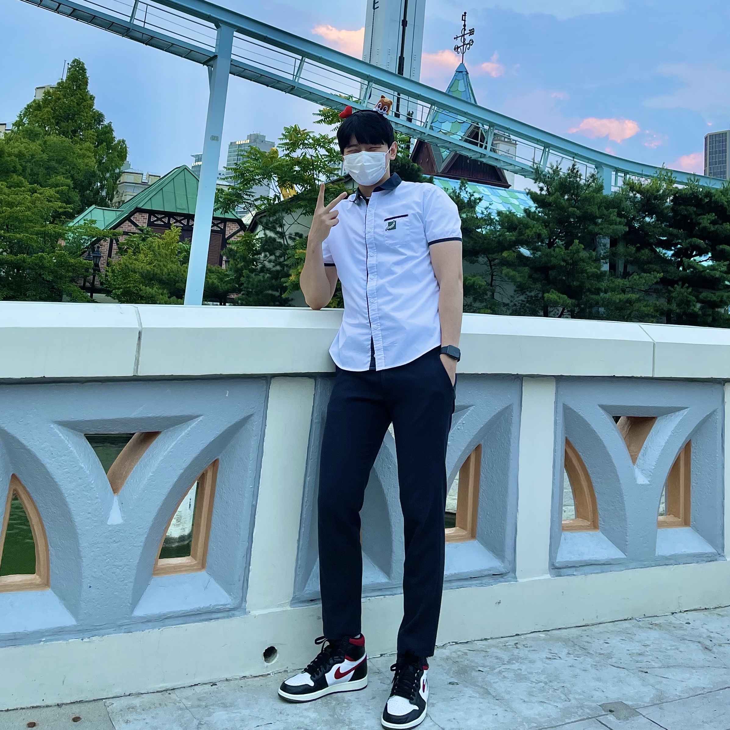 Jordan 1 Retro High OG Gym Red 착용 스타일