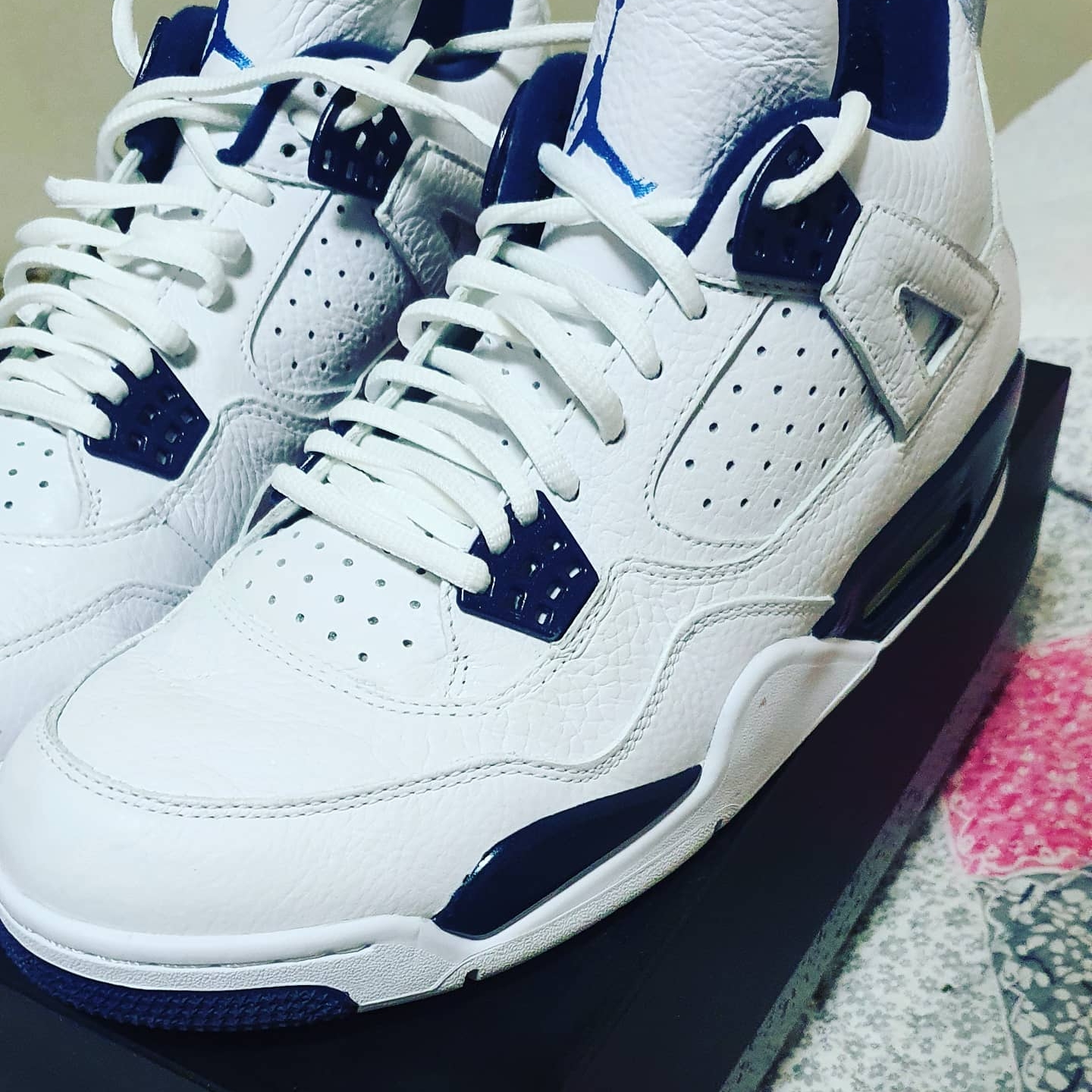 Jordan 4 Retro Columbia 2015 착용 스타일