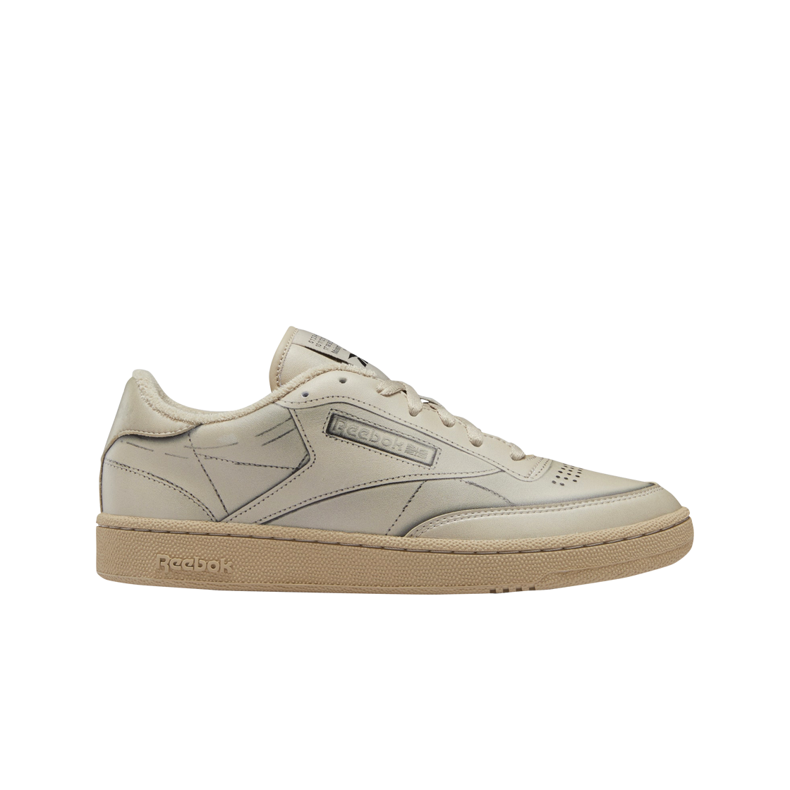 리복 x 메종 마르지엘라 클럽씨 TL 베이지(Reebok x Maison Margiela Club C TL Beige)