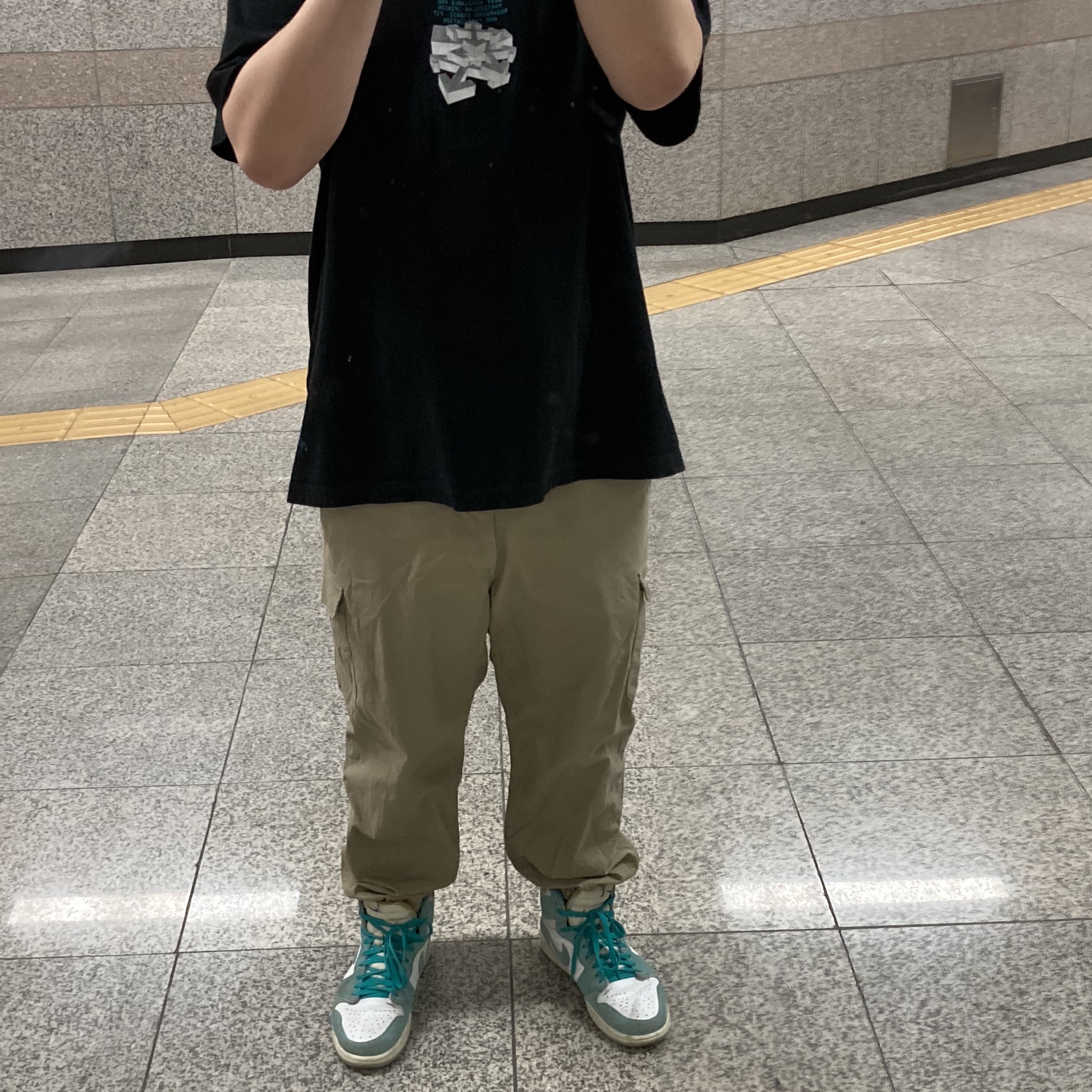 Jordan 1 Retro High OG Turbo Green 착용 스타일