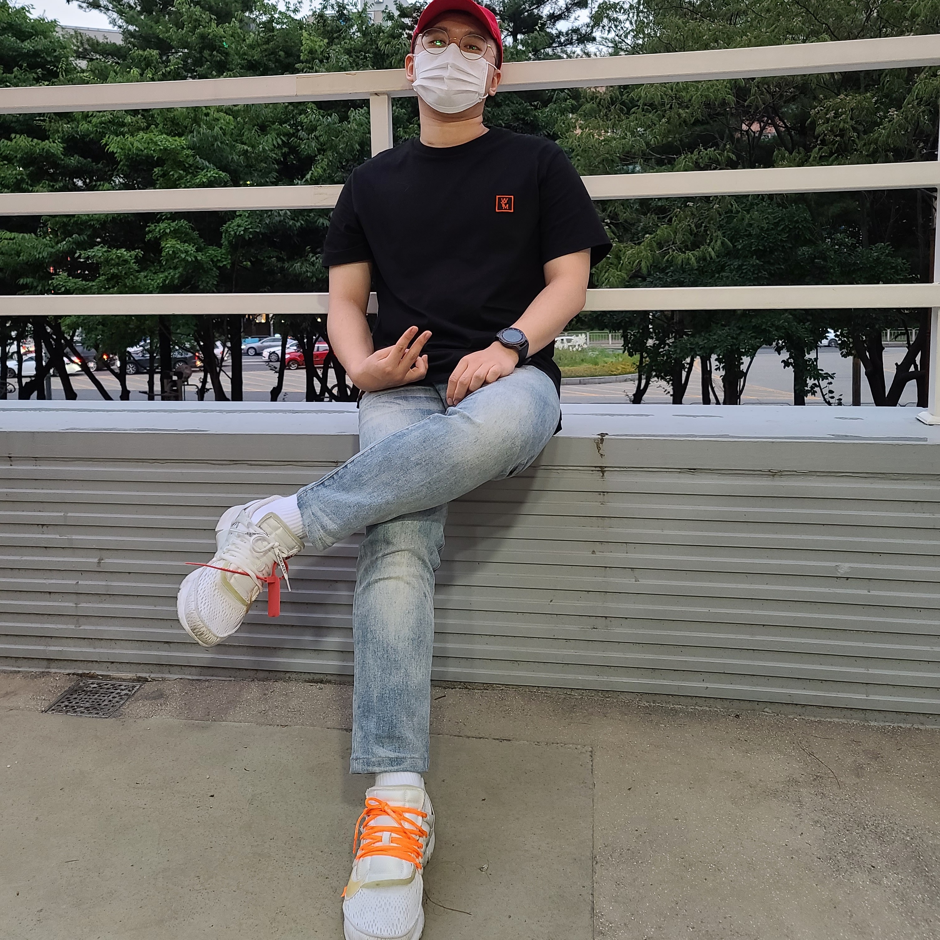 Nike x Off-White Air Presto White 착용 스타일