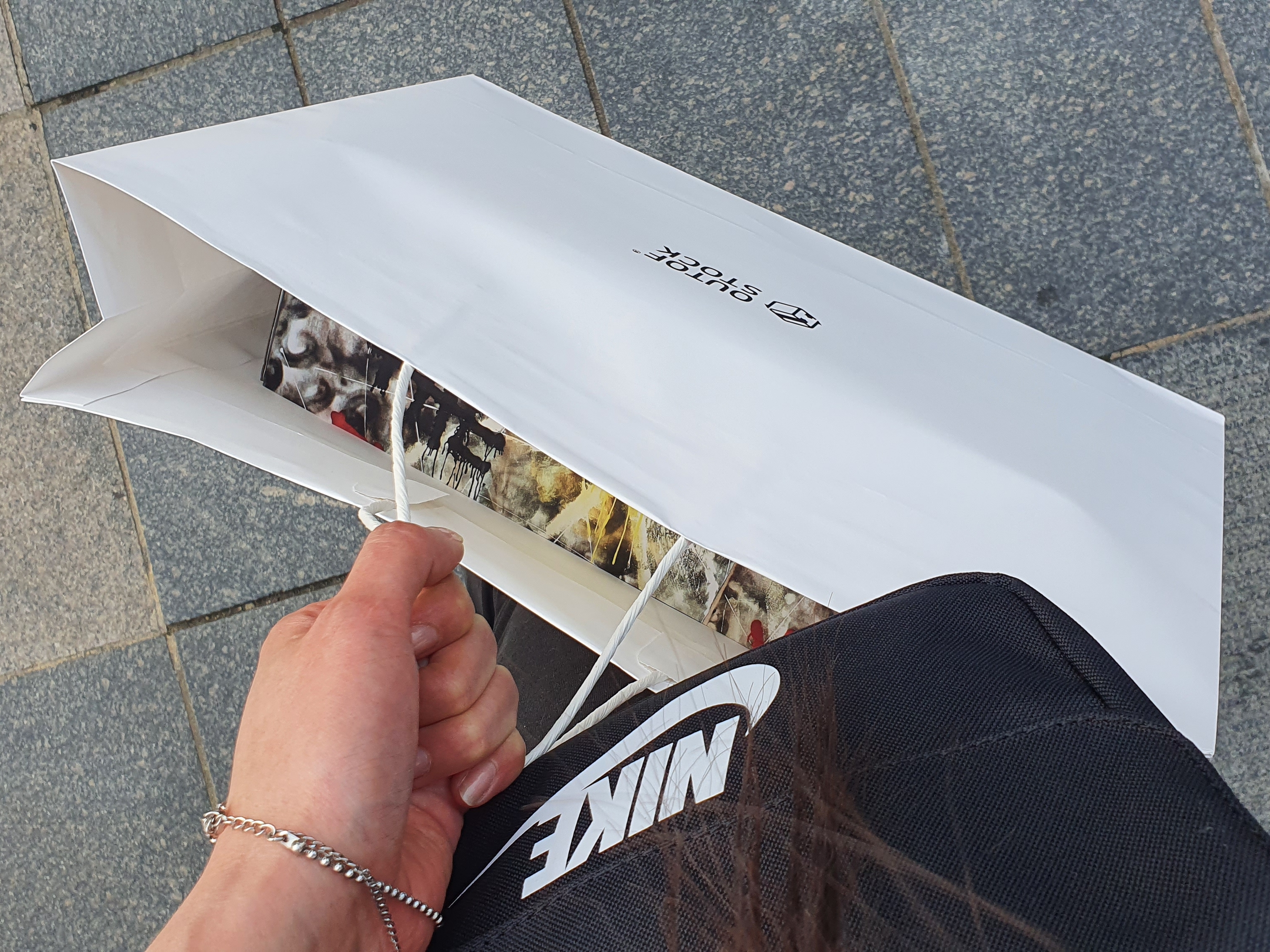 Nike x Peaceminusone Air Force 1 Low Para-Noise 2.0 착용 스타일 - 4