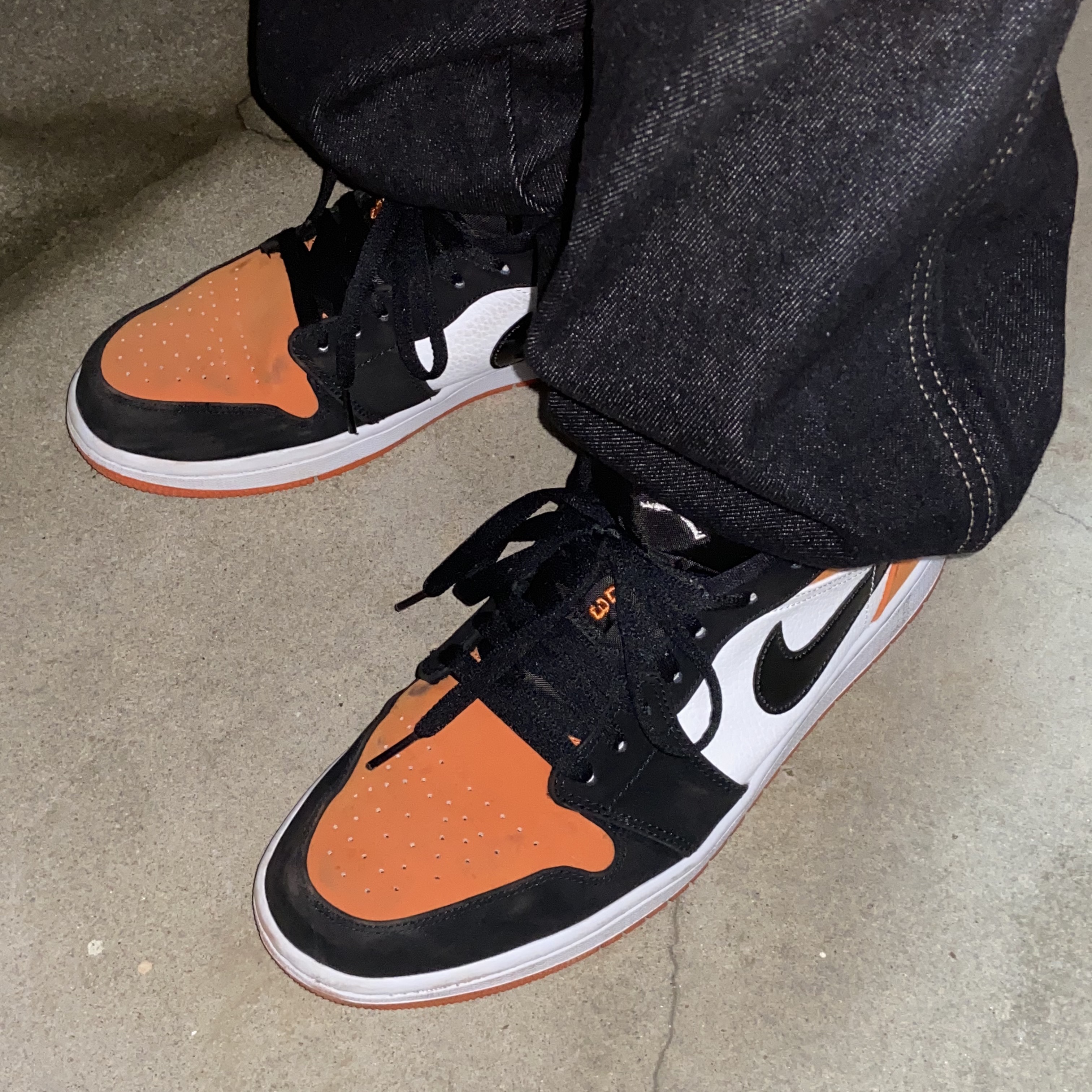 Jordan 1 Low Shattered Backboard 착용 스타일 - 2