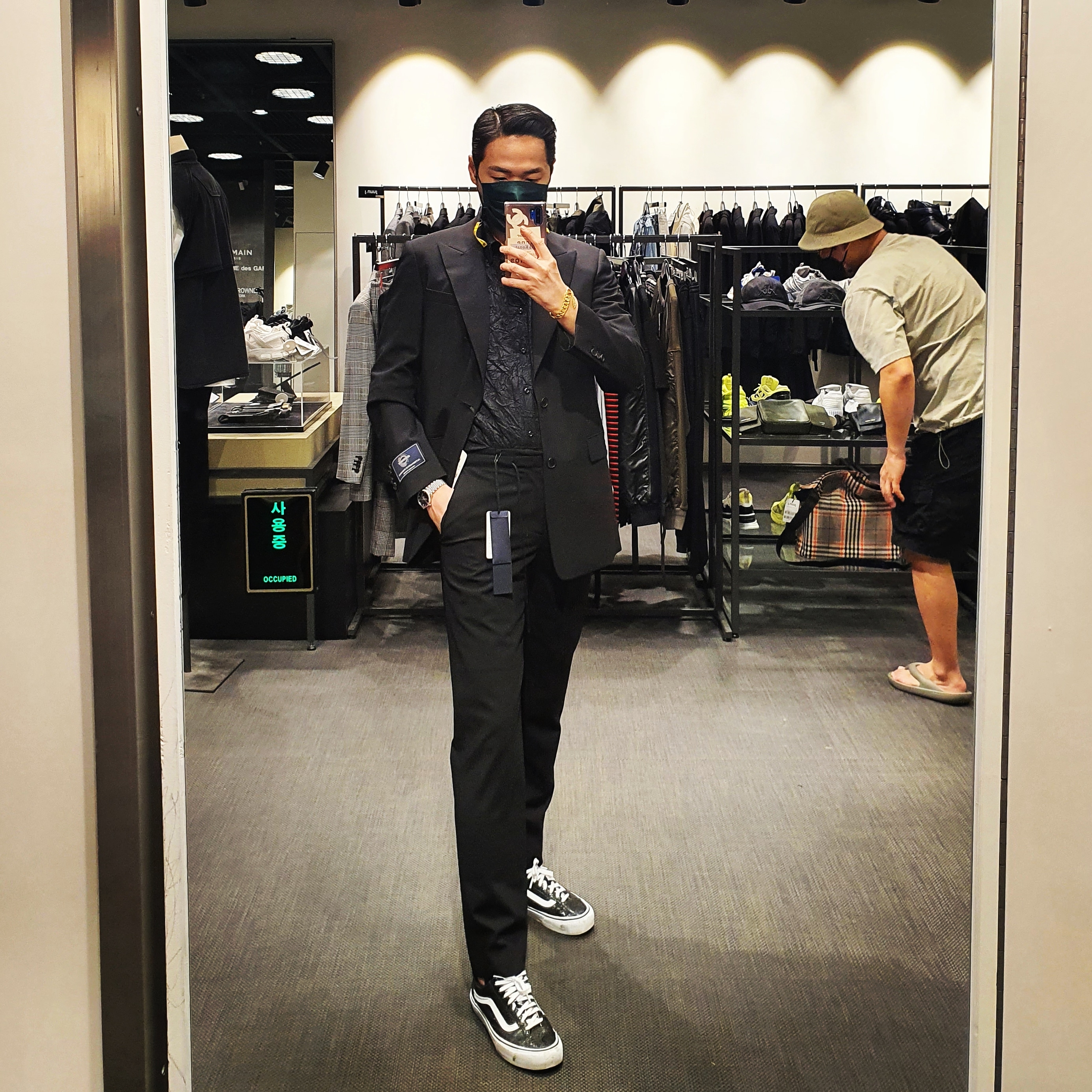 Vans Vault x Noon Goons Style 36 LX Black 착용 스타일