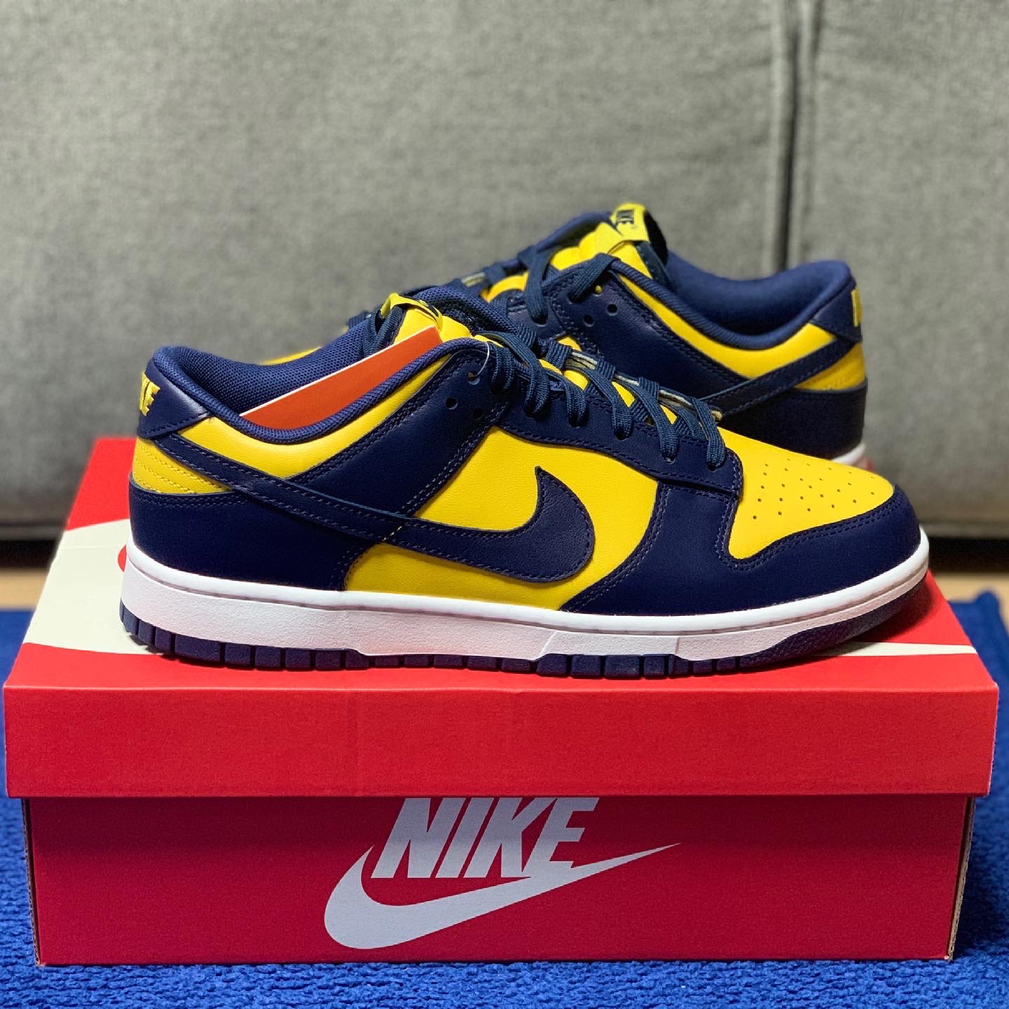 Nike Dunk Low Retro Varsity Maize 착용 스타일 - 1