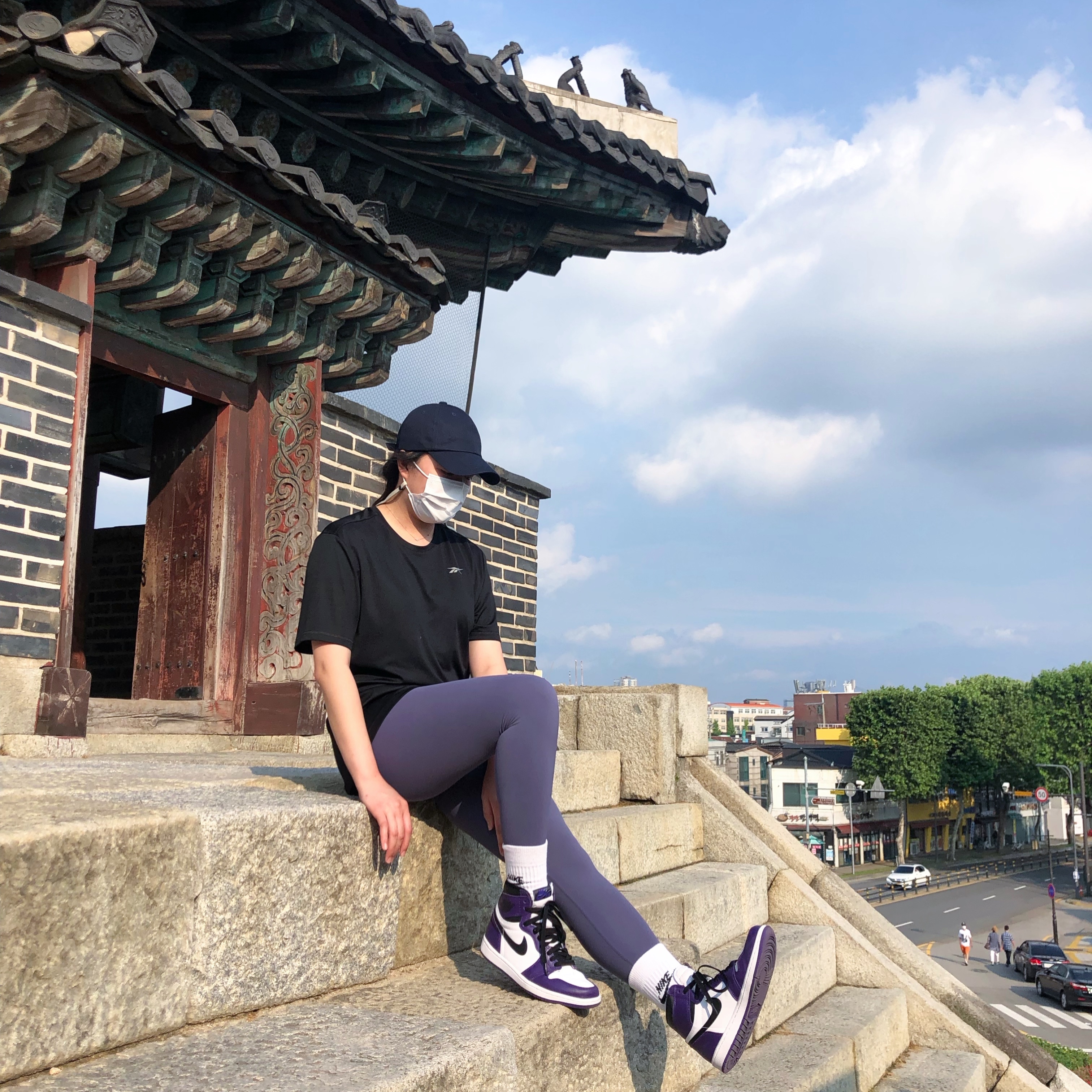 Jordan 1 Retro High OG Court Purple 2020 착용 스타일