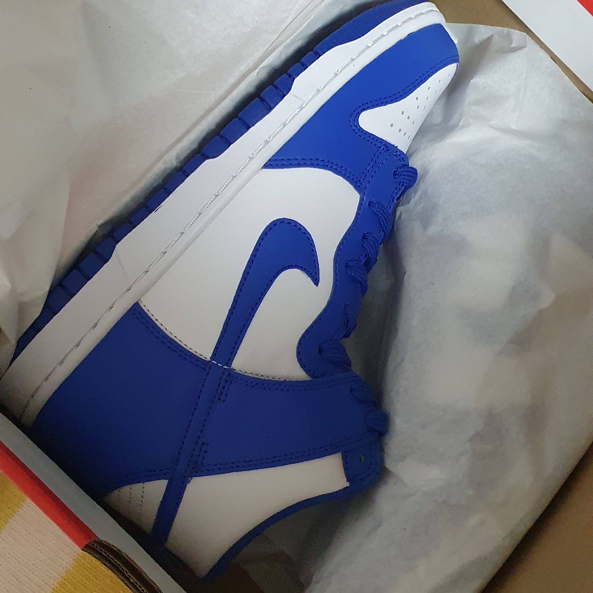 (GS) Nike Dunk High Game Royal 착용 스타일 - 2