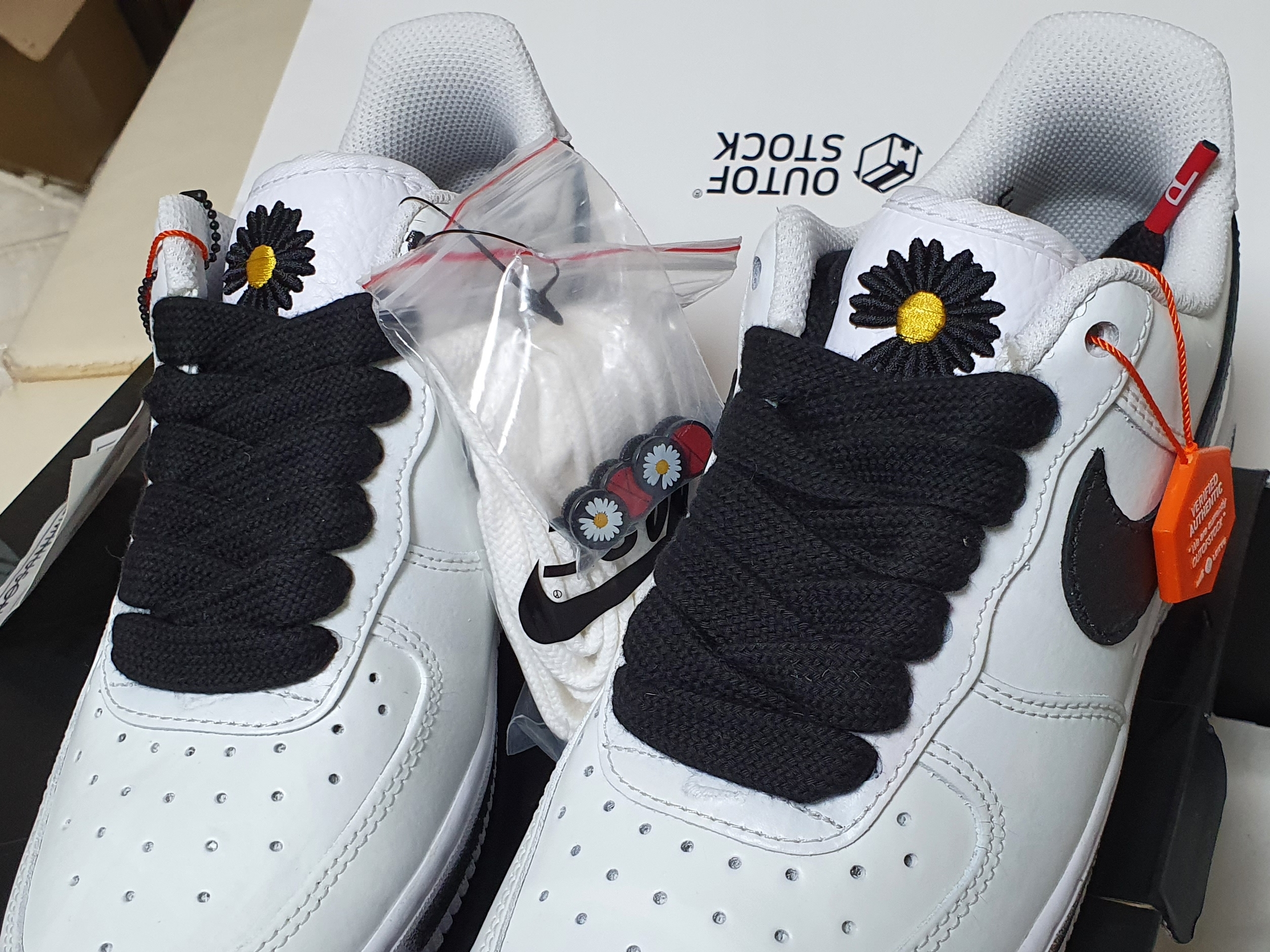 Nike x Peaceminusone Air Force 1 Low Para-Noise 2.0 착용 스타일 - 2