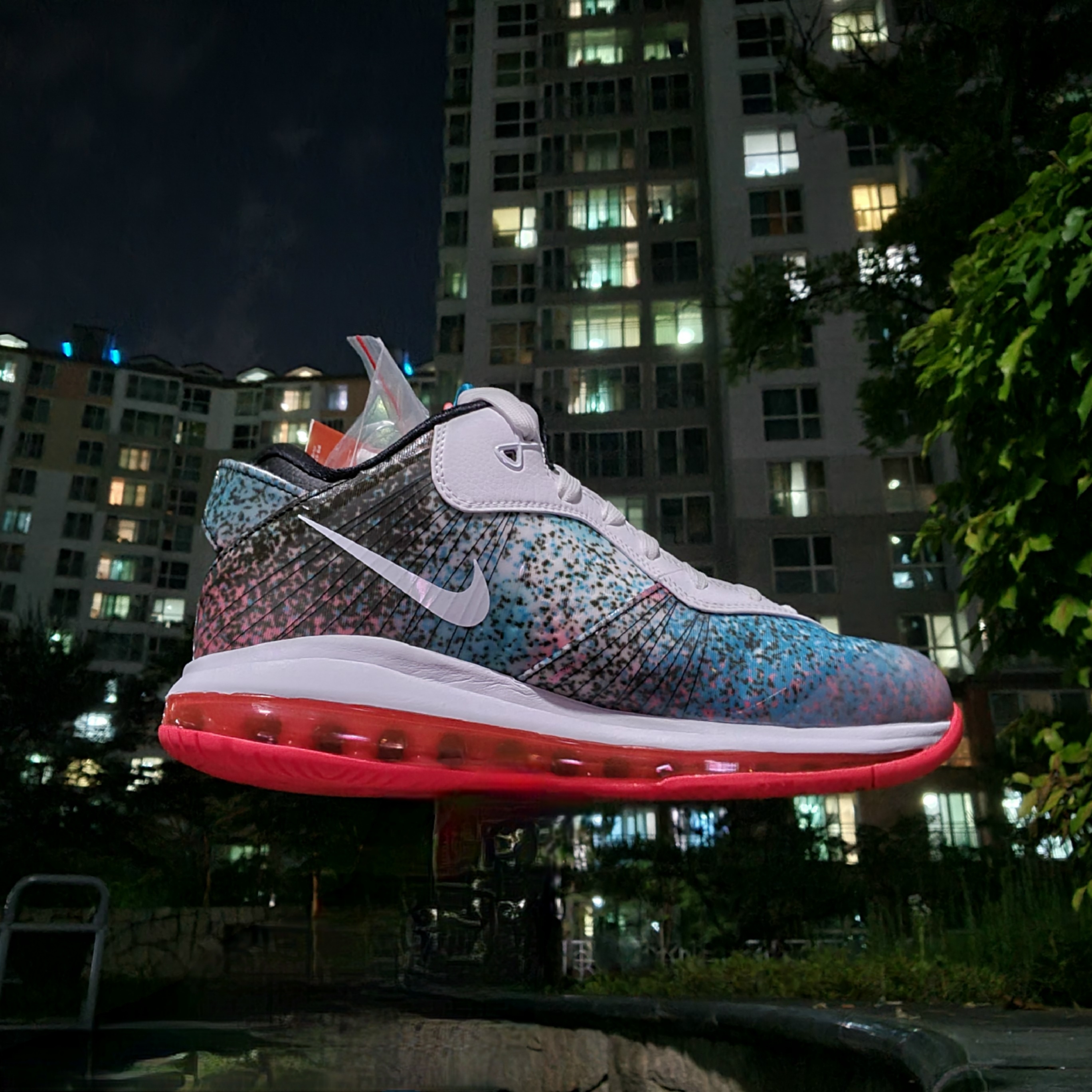 Nike LeBron 8 V/2 Low Miami Nights 2021 착용 스타일 - 2