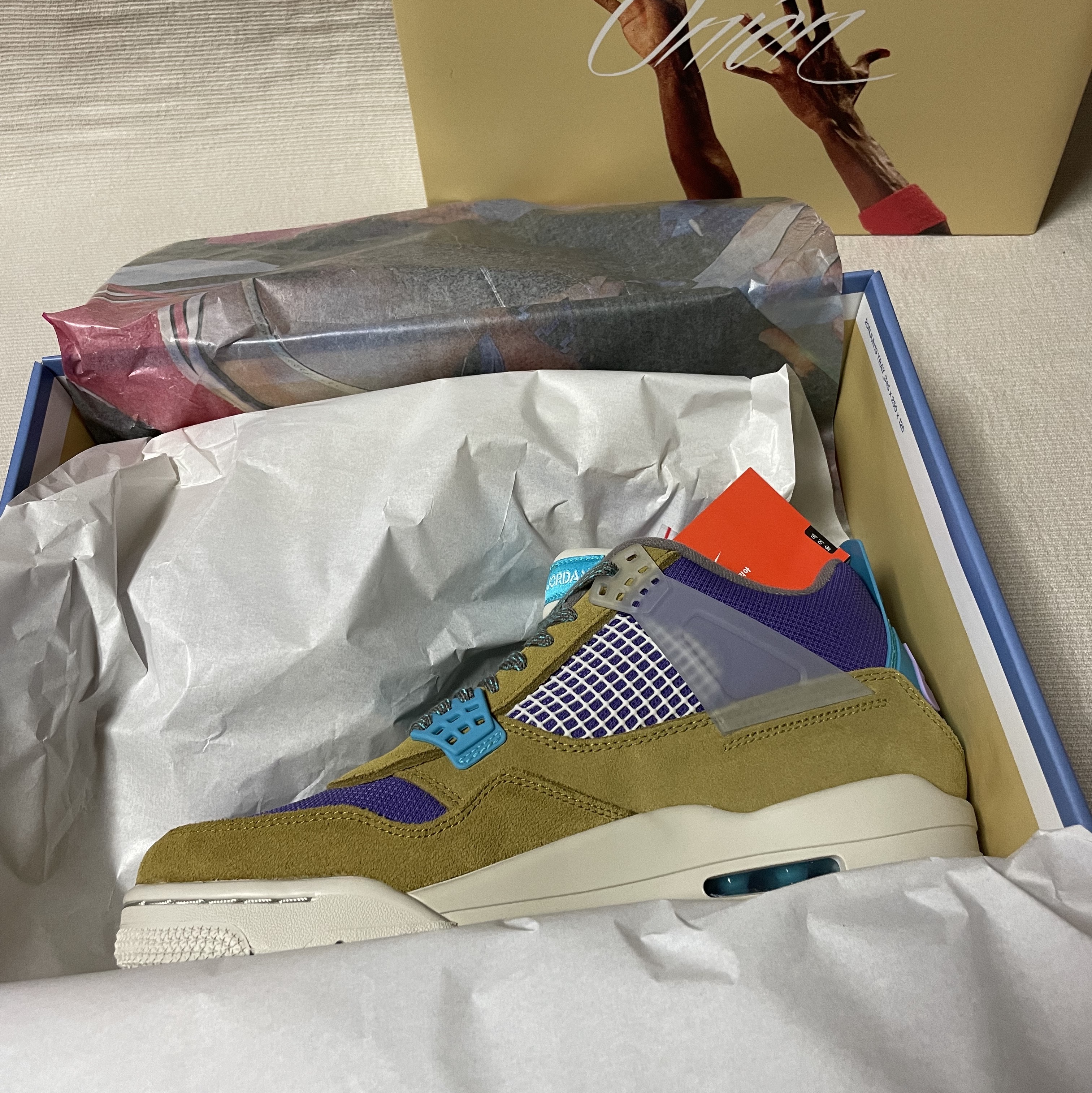 Jordan 4 x Union Retro SP Desert Moss 착용 스타일