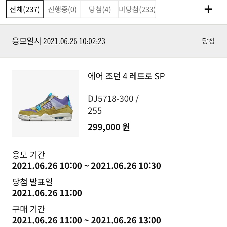 Jordan 4 x Union Retro SP Desert Moss 착용 스타일