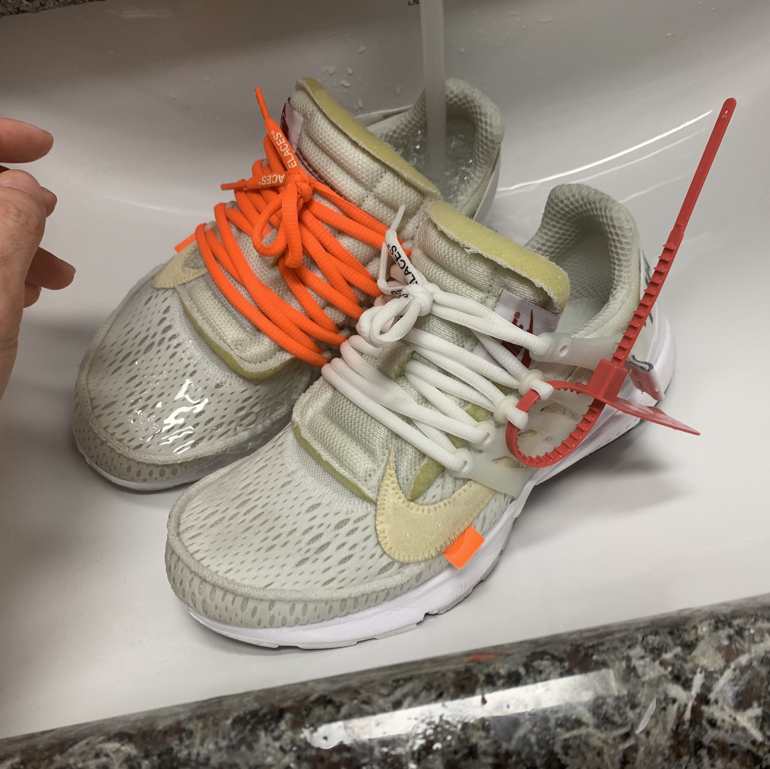 Nike x Off-White Air Presto White 착용 스타일 - 1