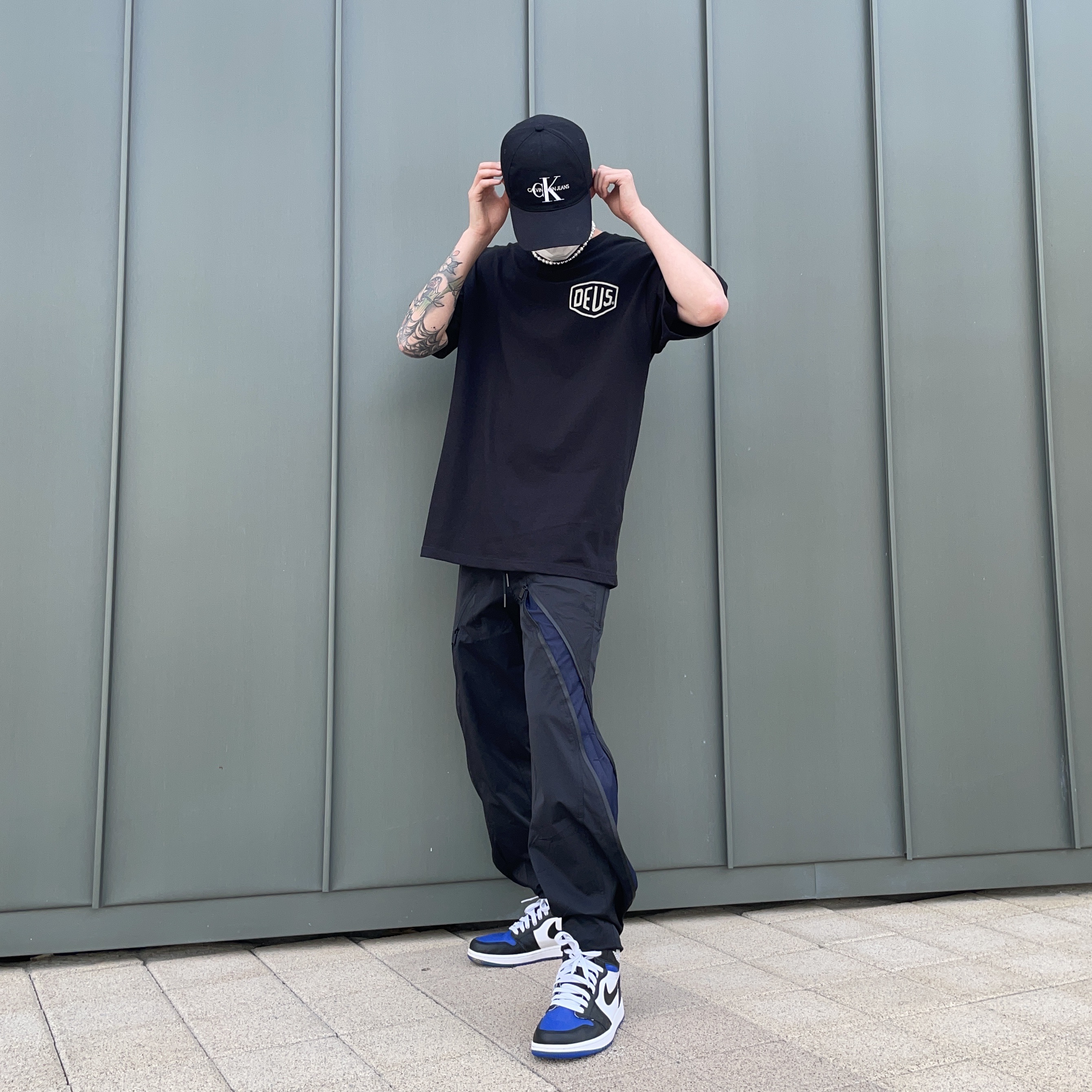Jordan 1 Retro High OG Royal Toe 착용 스타일