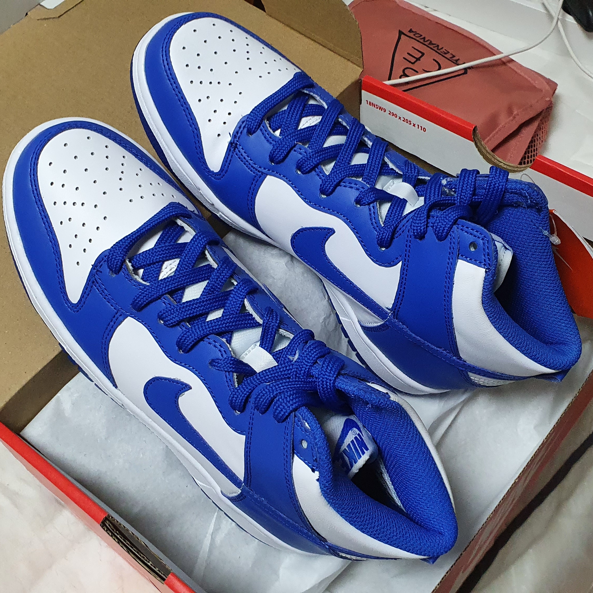 (GS) Nike Dunk High Game Royal 착용 스타일 - 1