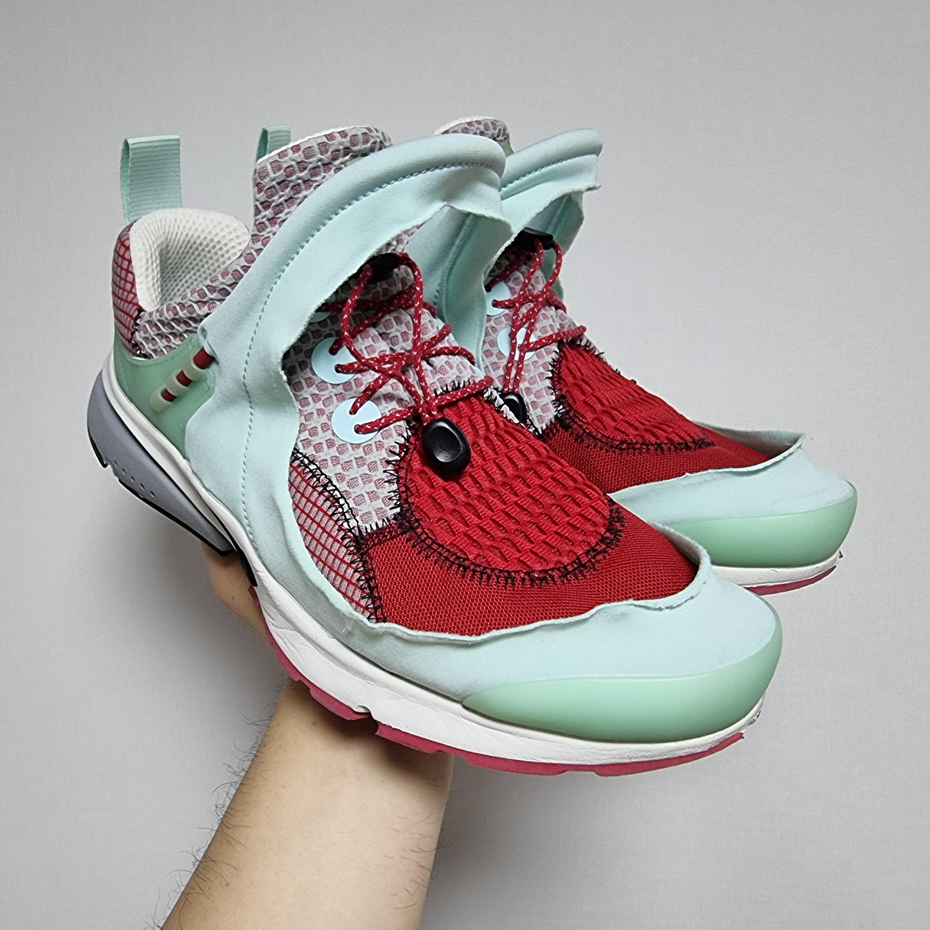 Nike x Comme des Garcons Homme Plus Presto Foot Tent Skylight 착용 스타일