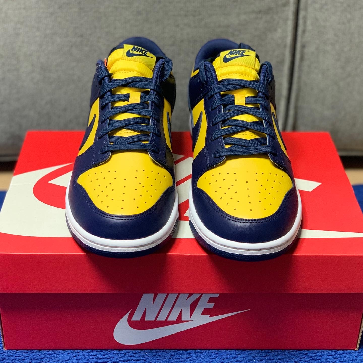 Nike Dunk Low Retro Varsity Maize 착용 스타일 - 2