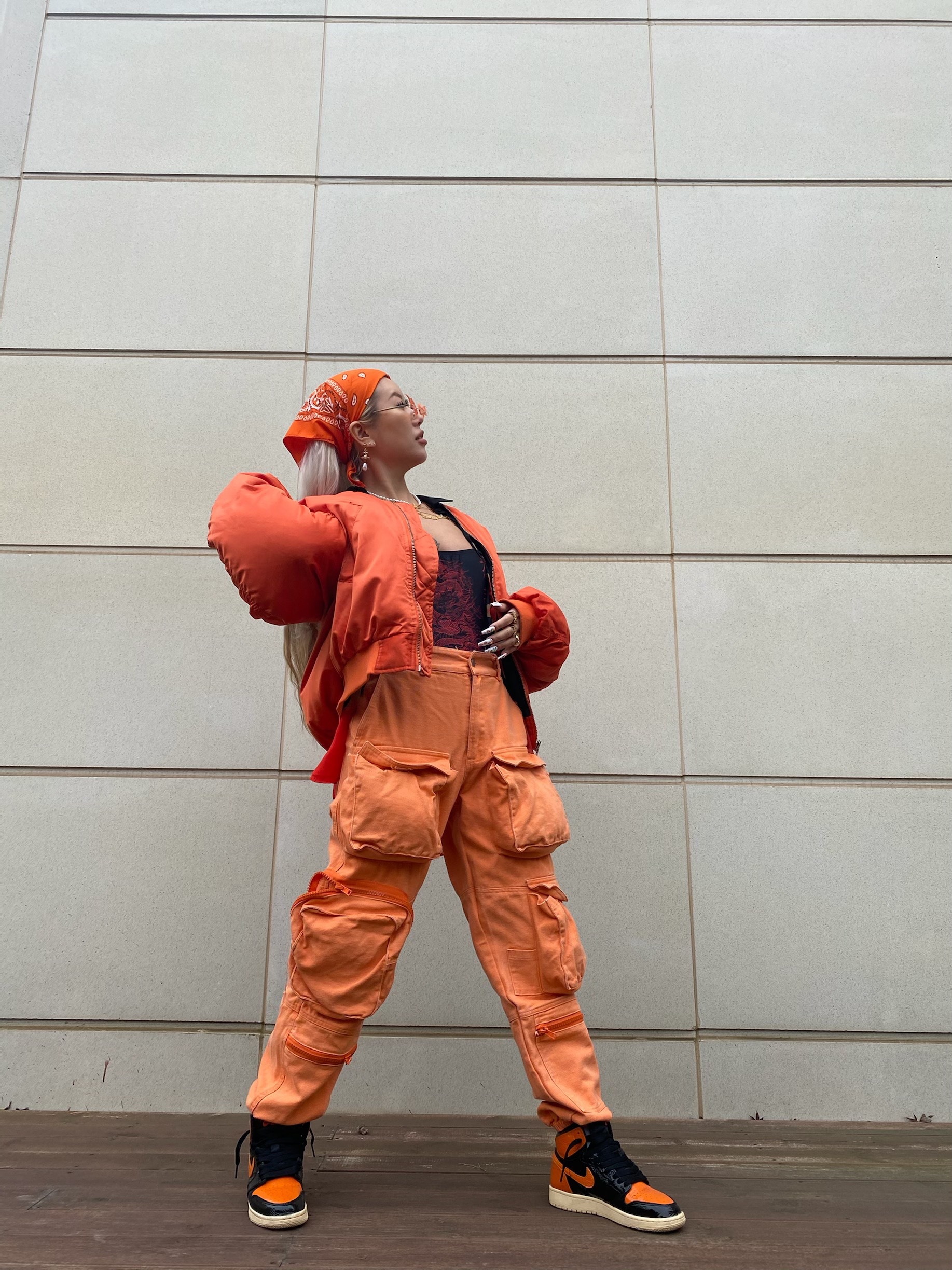(GS) Jordan 1 Retro High OG Shattered Backboard 3.0 착용 스타일 - 5