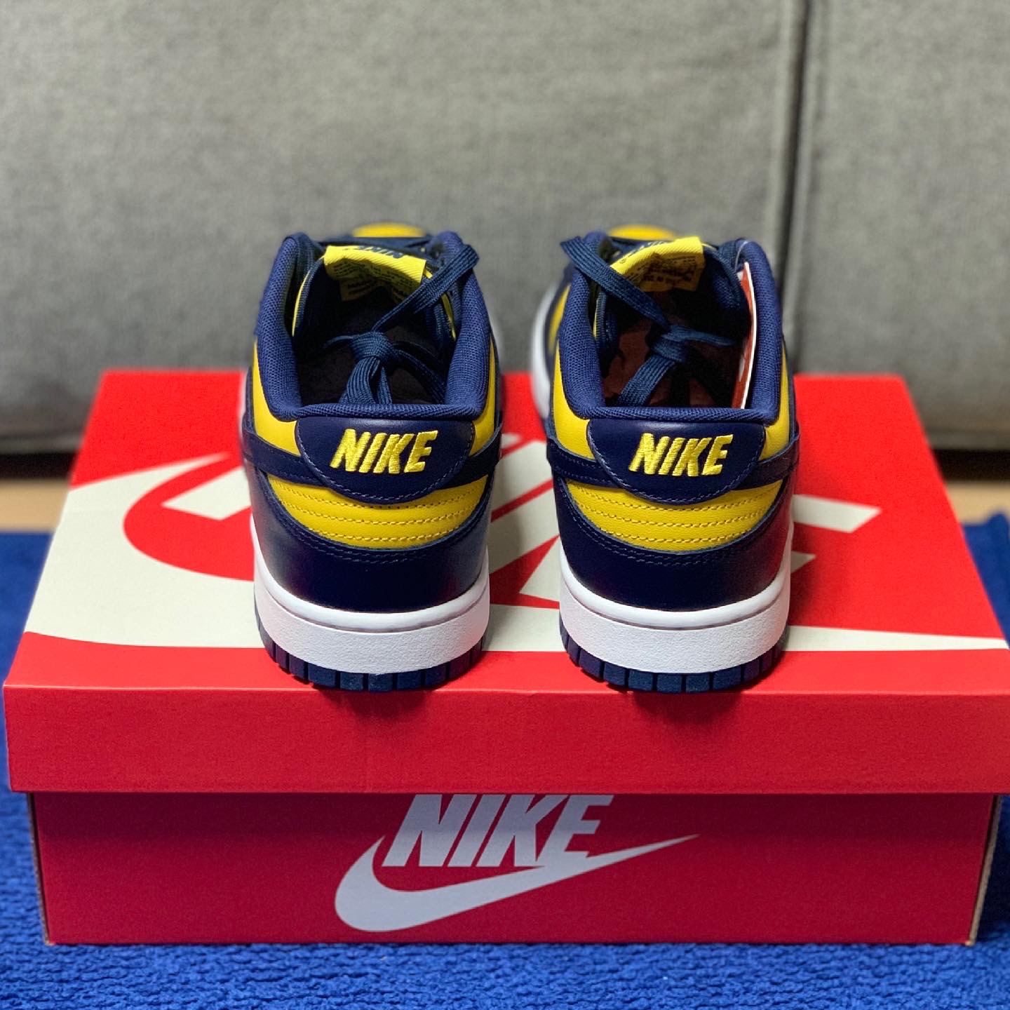 Nike Dunk Low Retro Varsity Maize 착용 스타일 - 3