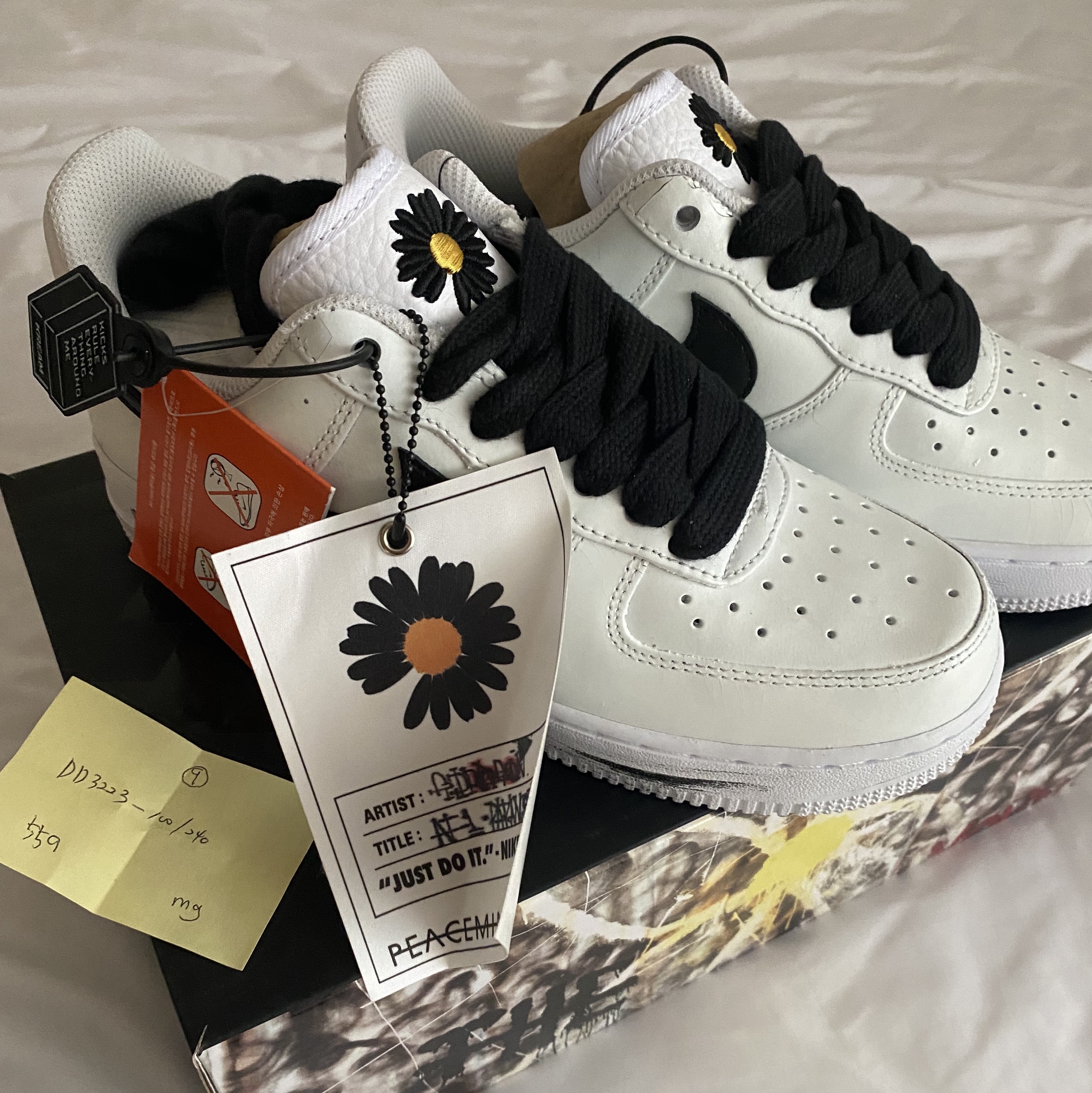 Nike x Peaceminusone Air Force 1 Low Para-Noise 2.0 착용 스타일