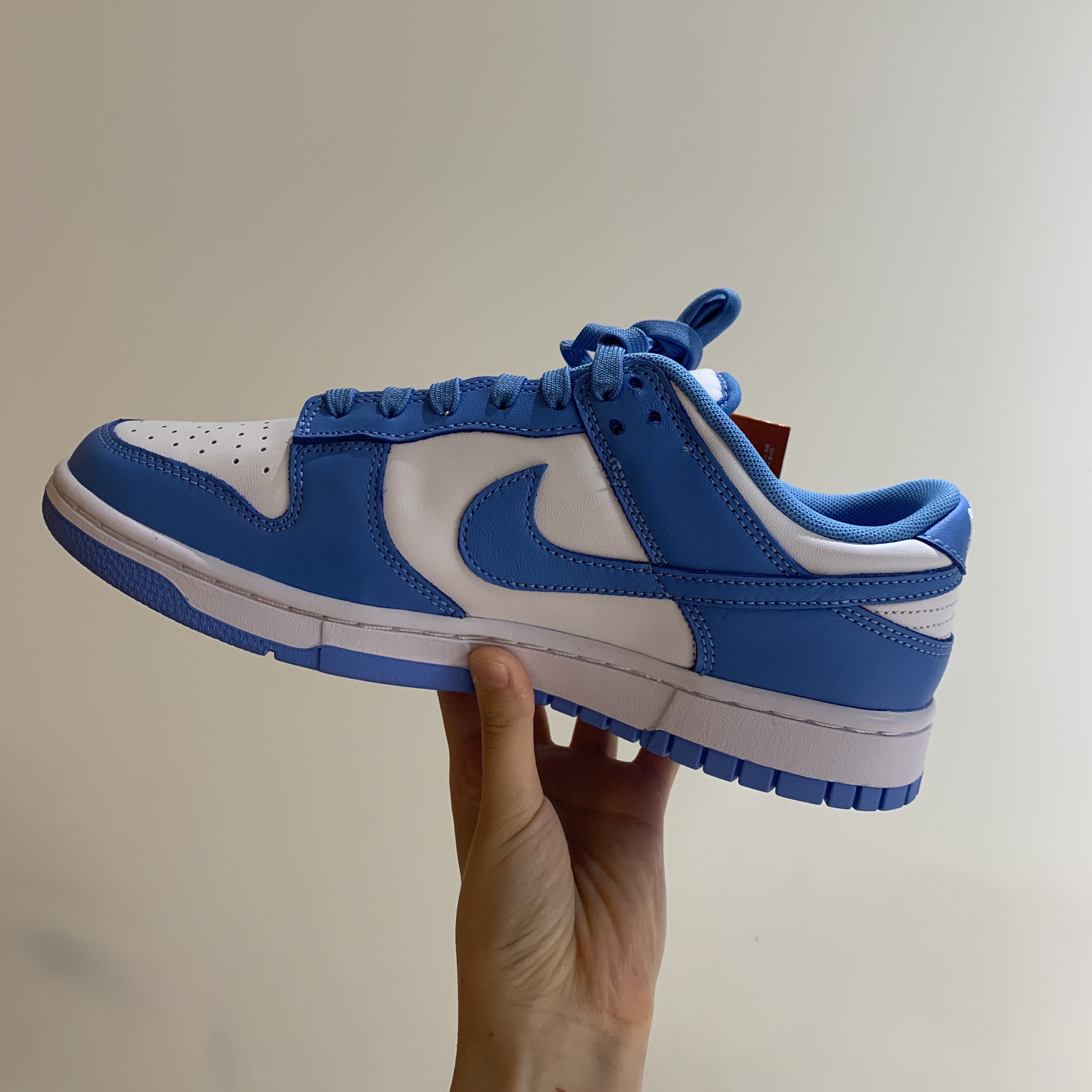 Nike Dunk Low Retro University Blue 착용 스타일