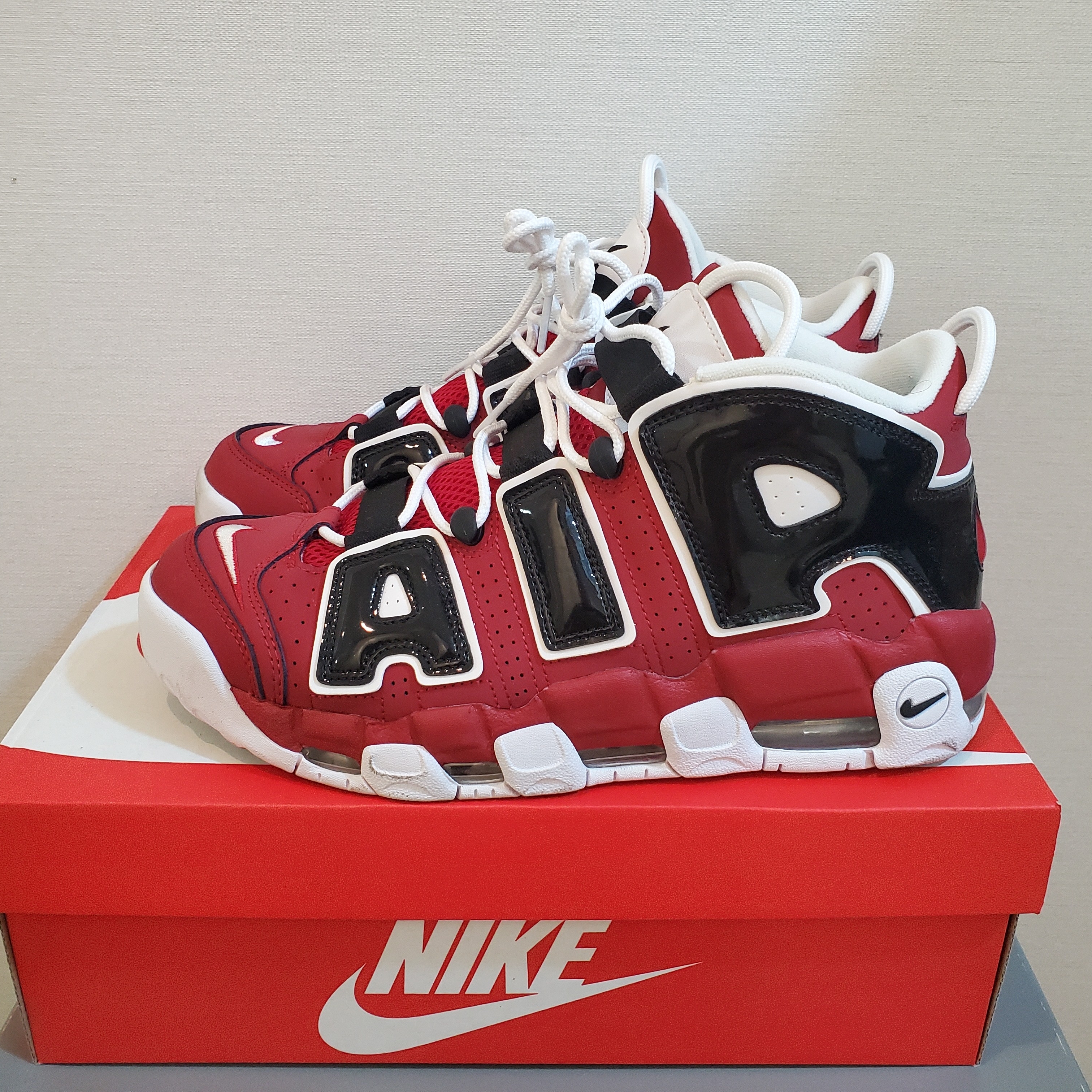 Nike Air More Uptempo 96 Bulls 2021 착용 스타일