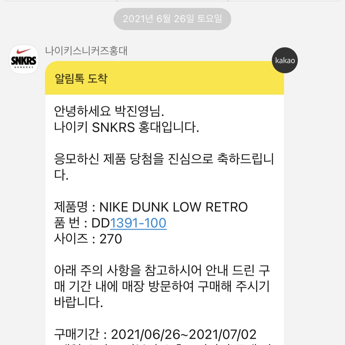 Nike Dunk Low Retro Black 착용 스타일