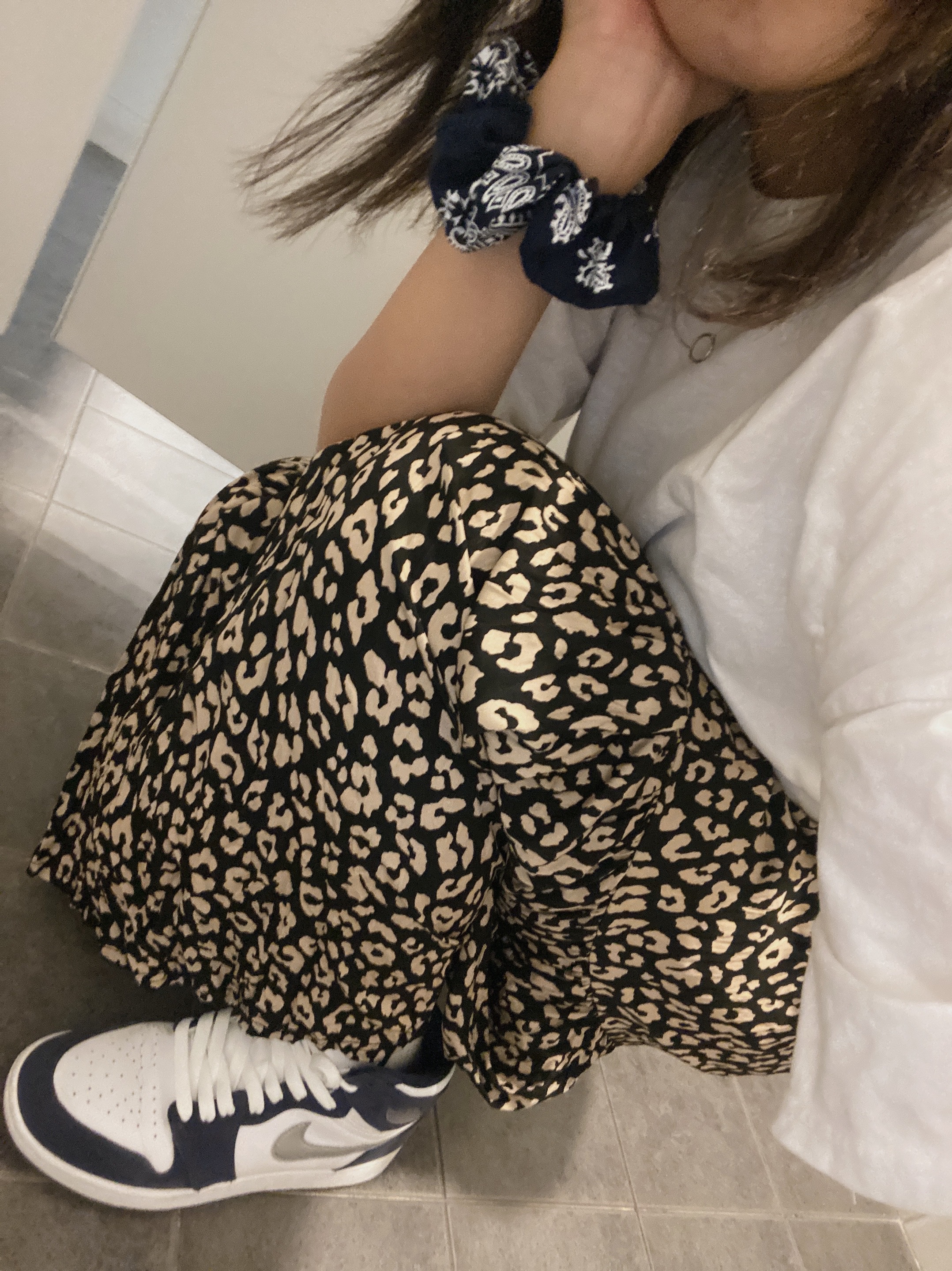 Jordan 1 Retro High OG CO.JP Midnight Navy 착용 스타일