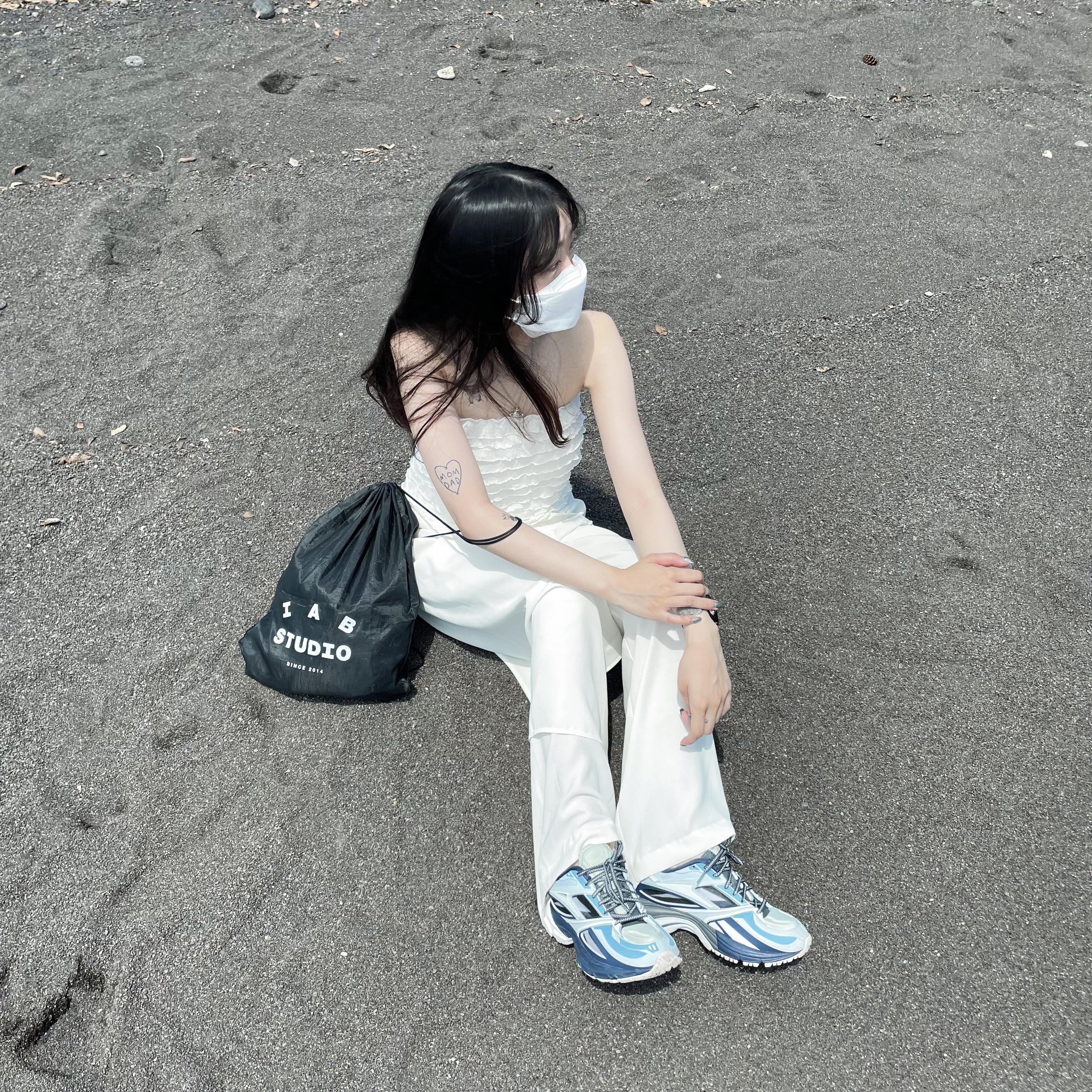 Reebok Premier Road Modern Fresh Blue 착용 스타일 - 1