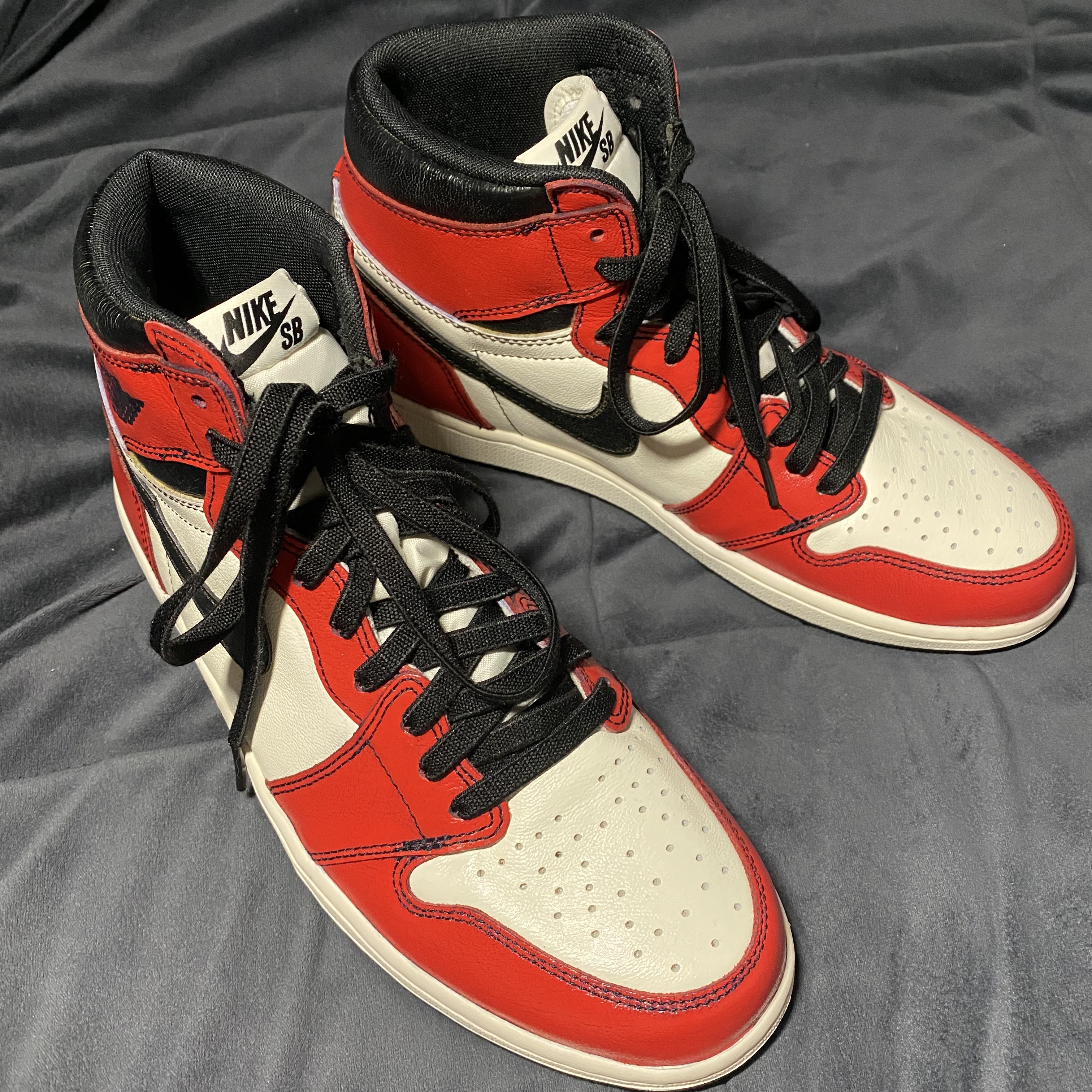 Jordan 1 Retro High OG Defiant SB LA to Chicago 착용 스타일
