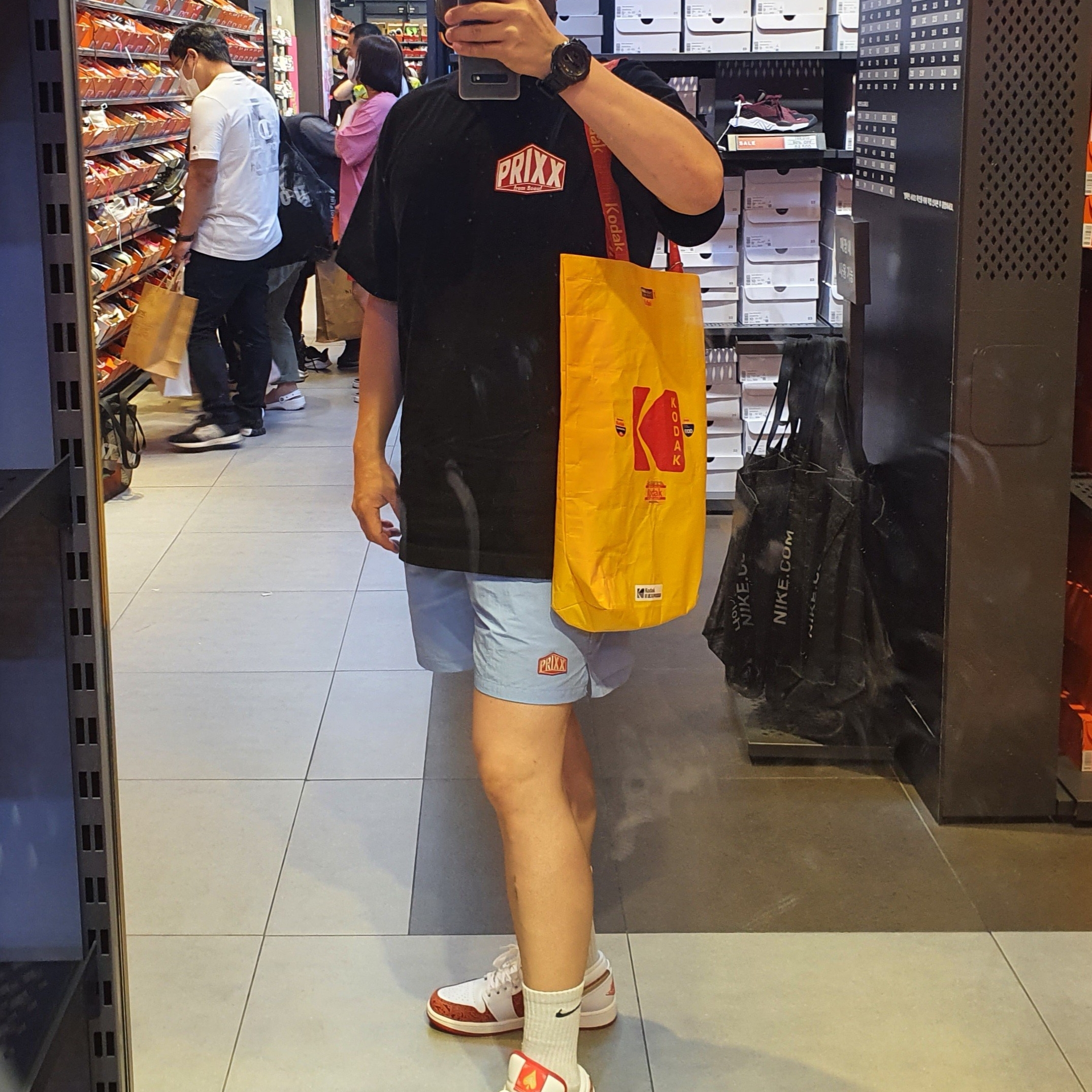 Jordan 1 Low SE Spades 착용 스타일