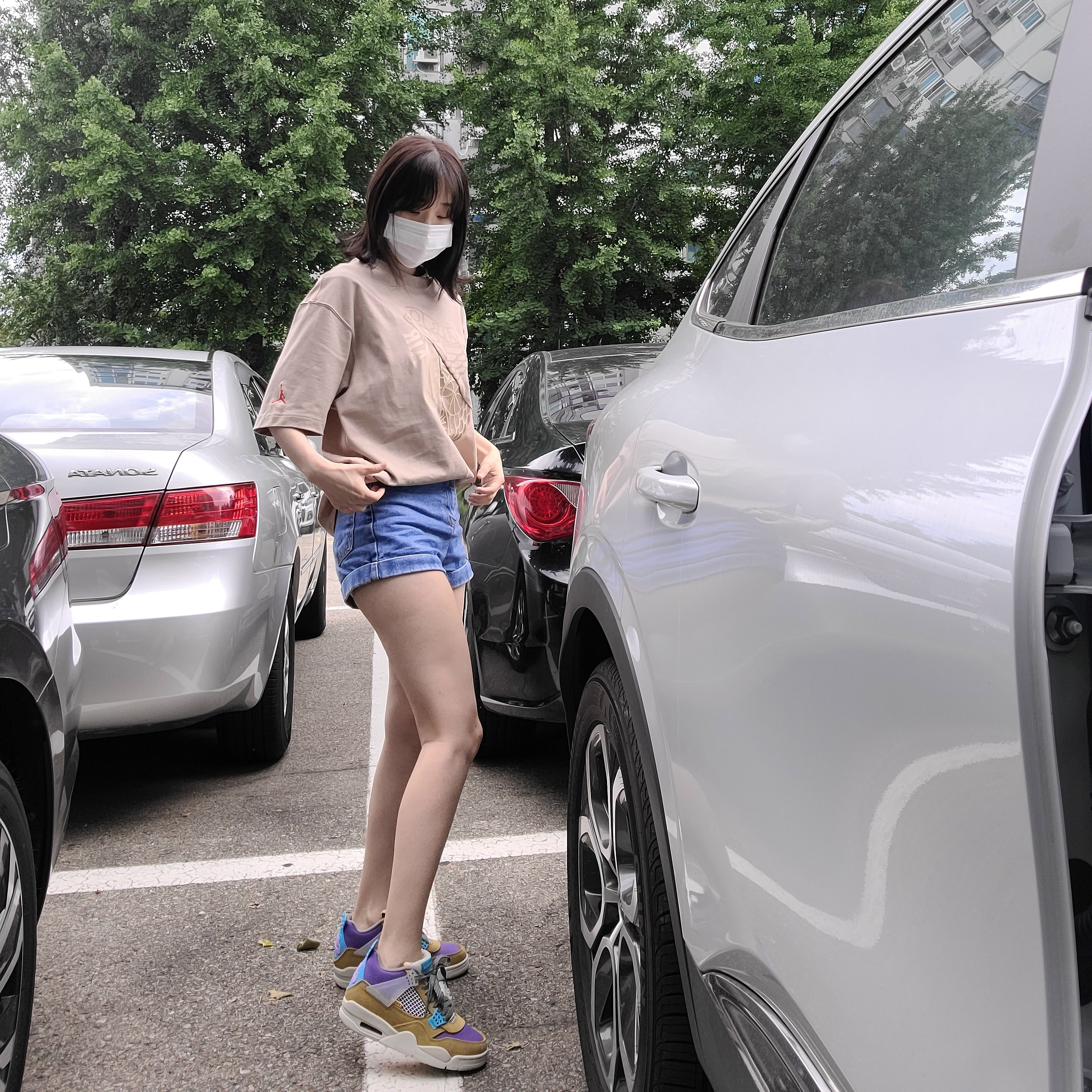 Jordan 4 x Union Retro SP Desert Moss, Jordan x Travis Scott S/S Top - Asia 착용 스타일