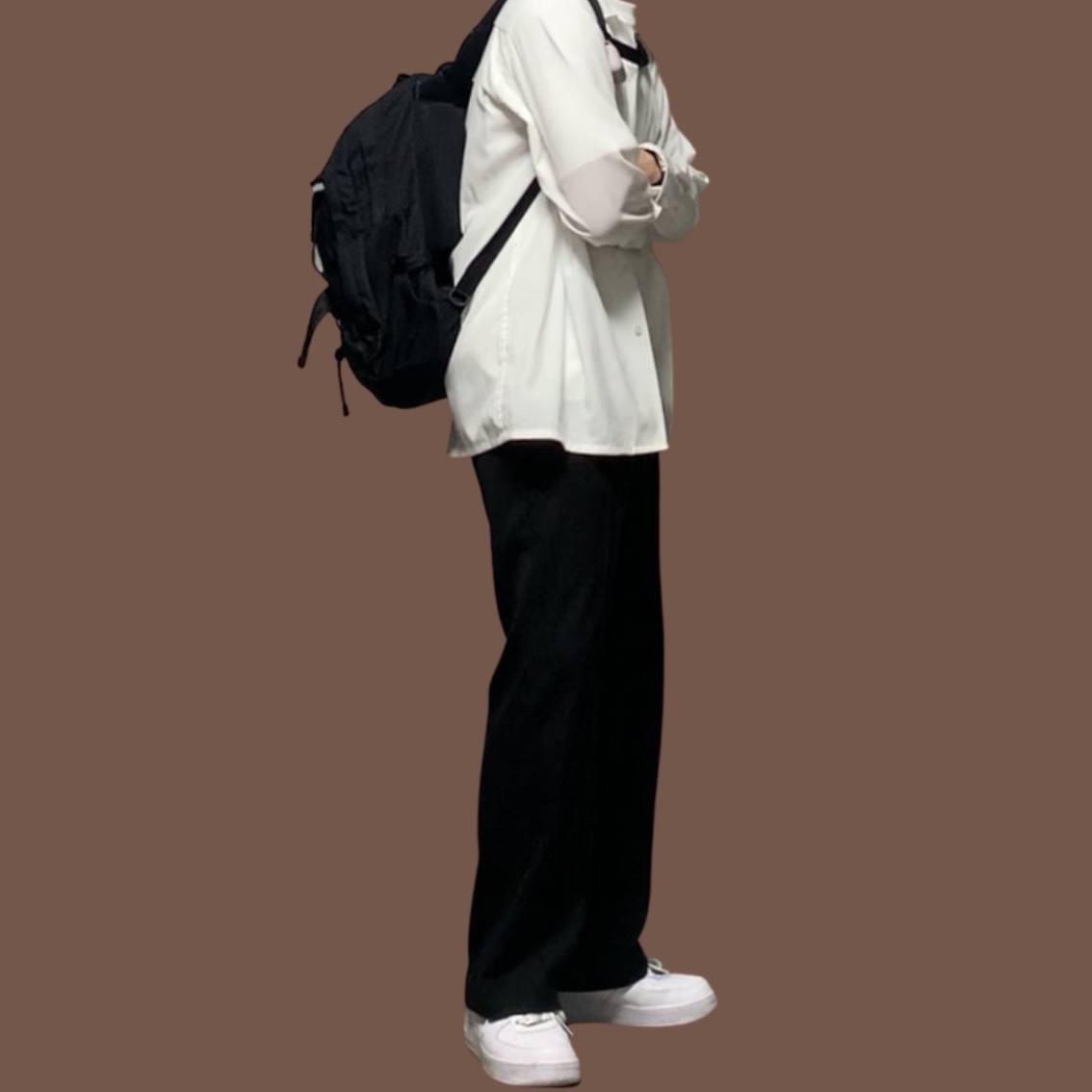 Nike Air Force 1 '07 Low White 착용 스타일