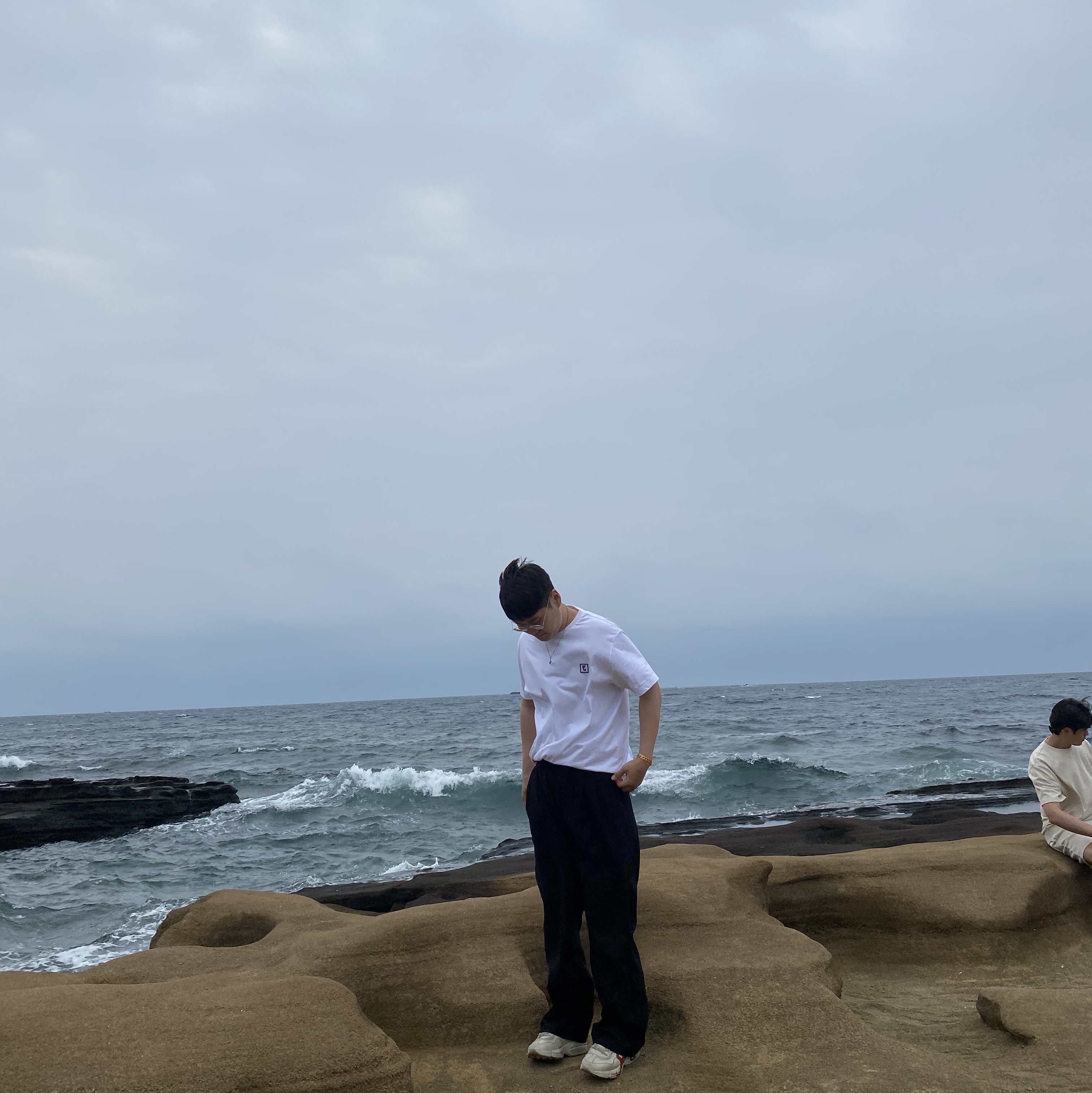 Gucci Rhyton Leather Sneakers Mouth 착용 스타일