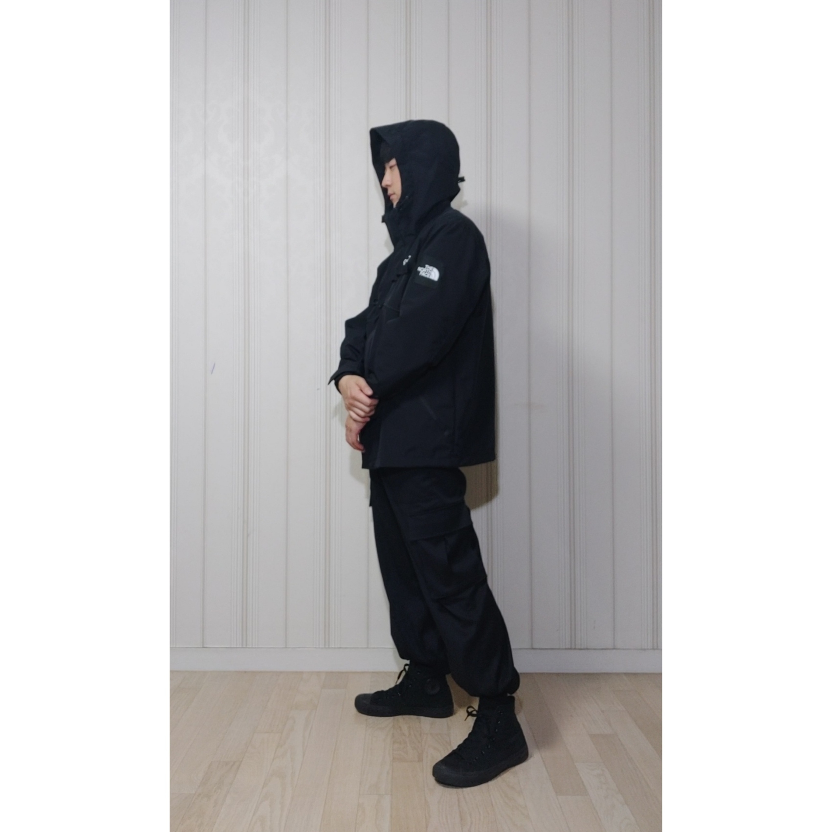 Converse Chuck 70 Hi Black 착용 스타일 - 4