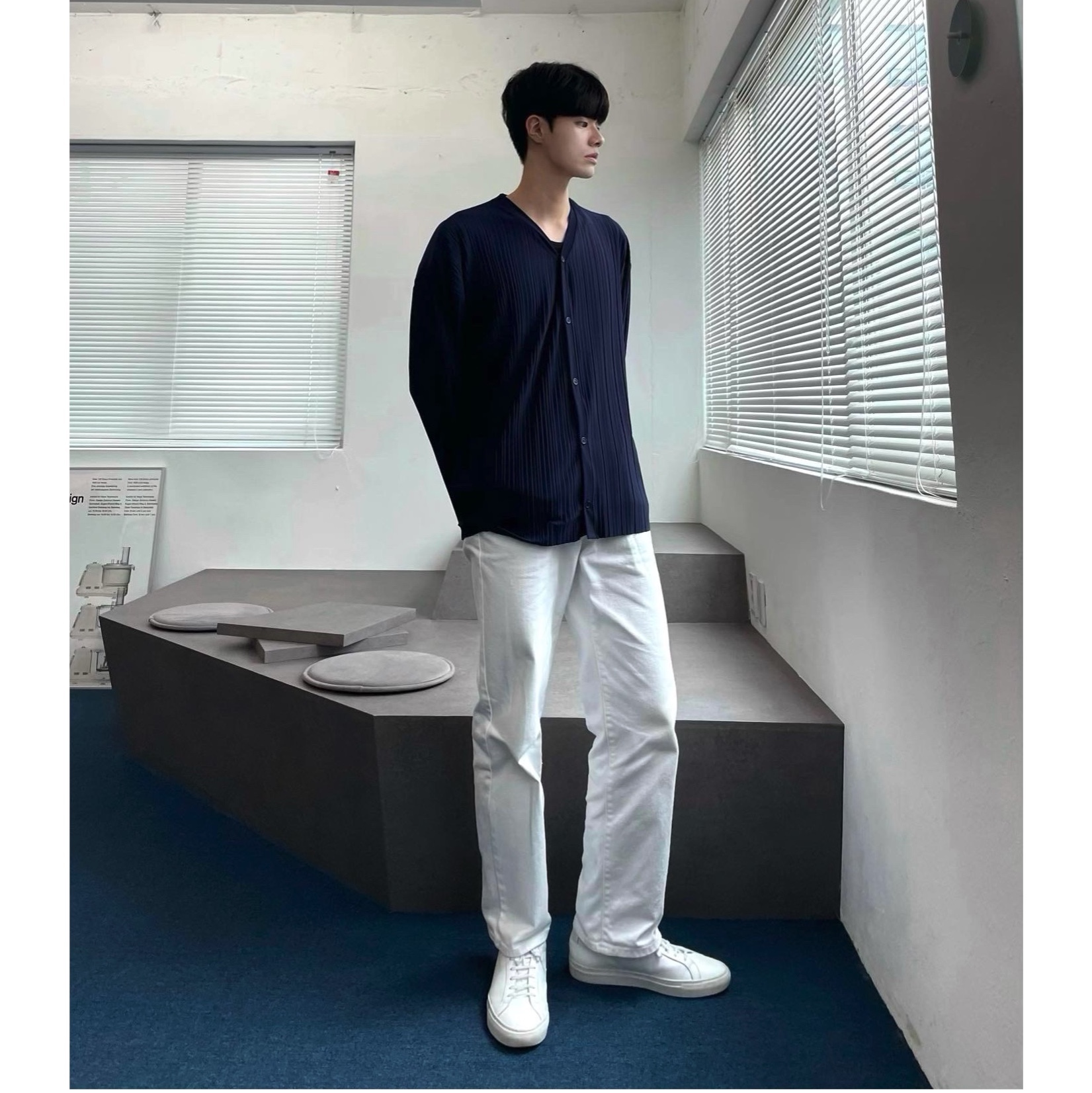 Common Projects Original Achilles Low White 착용 스타일