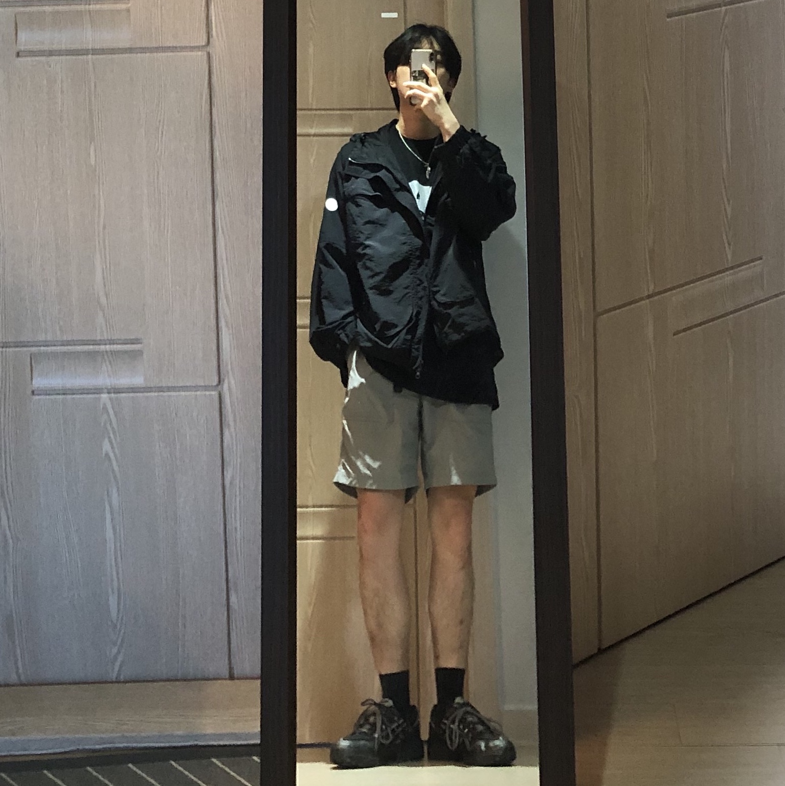Asics x Andersson Bell Gel-1090 Black Silver 착용 스타일