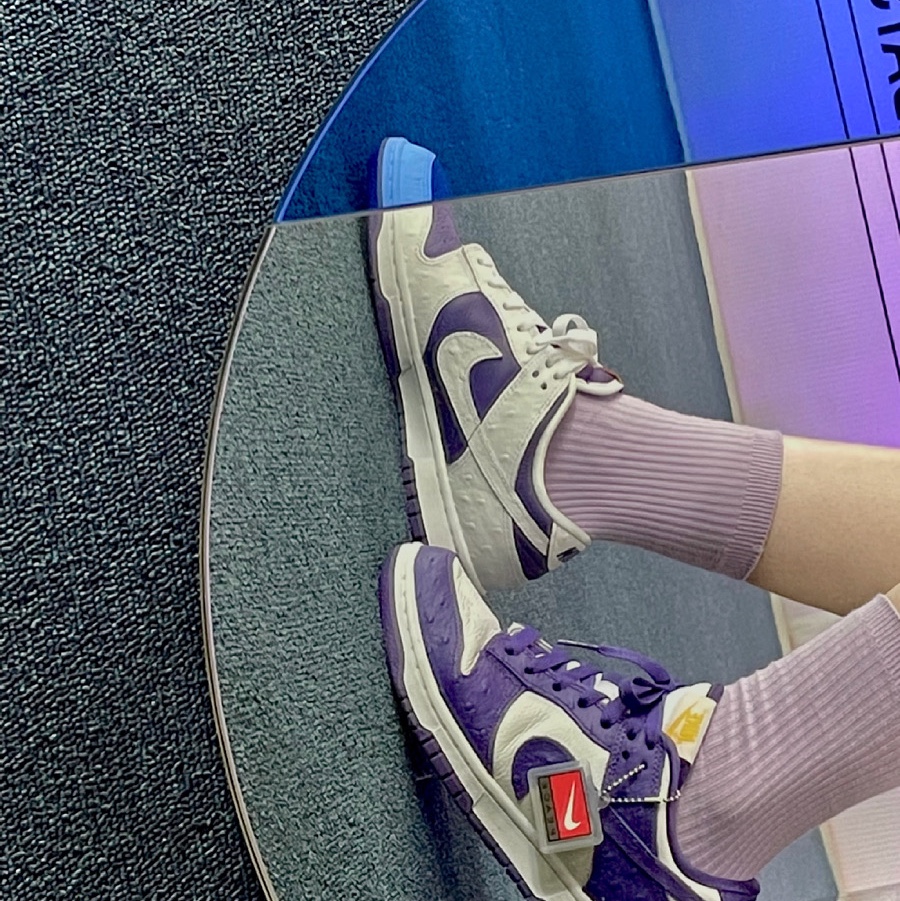 (W) Nike Dunk Low SE Flip 착용 스타일 - 2