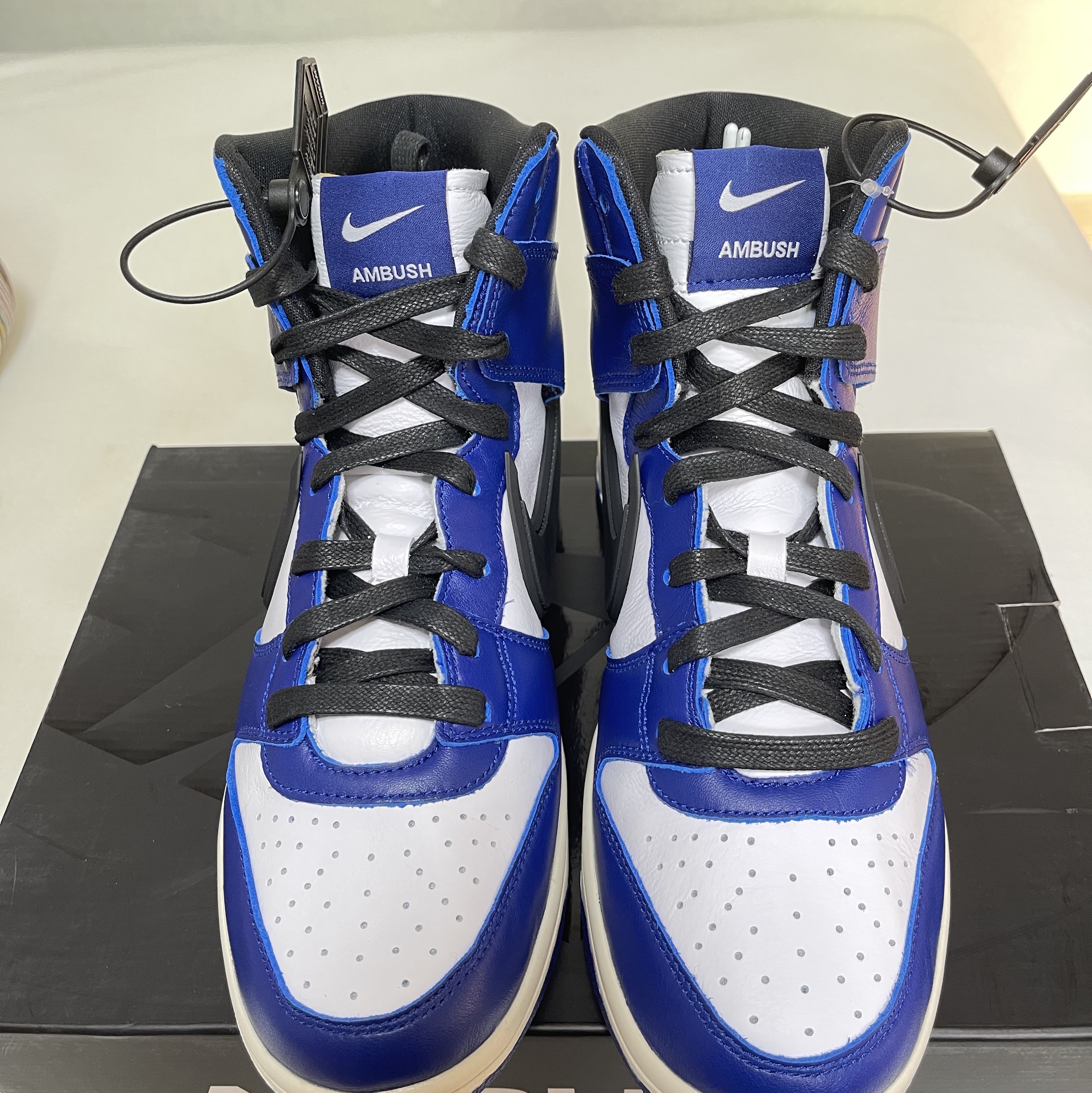 Nike x Ambush Dunk High Deep Royal Blue 착용 스타일 - 2