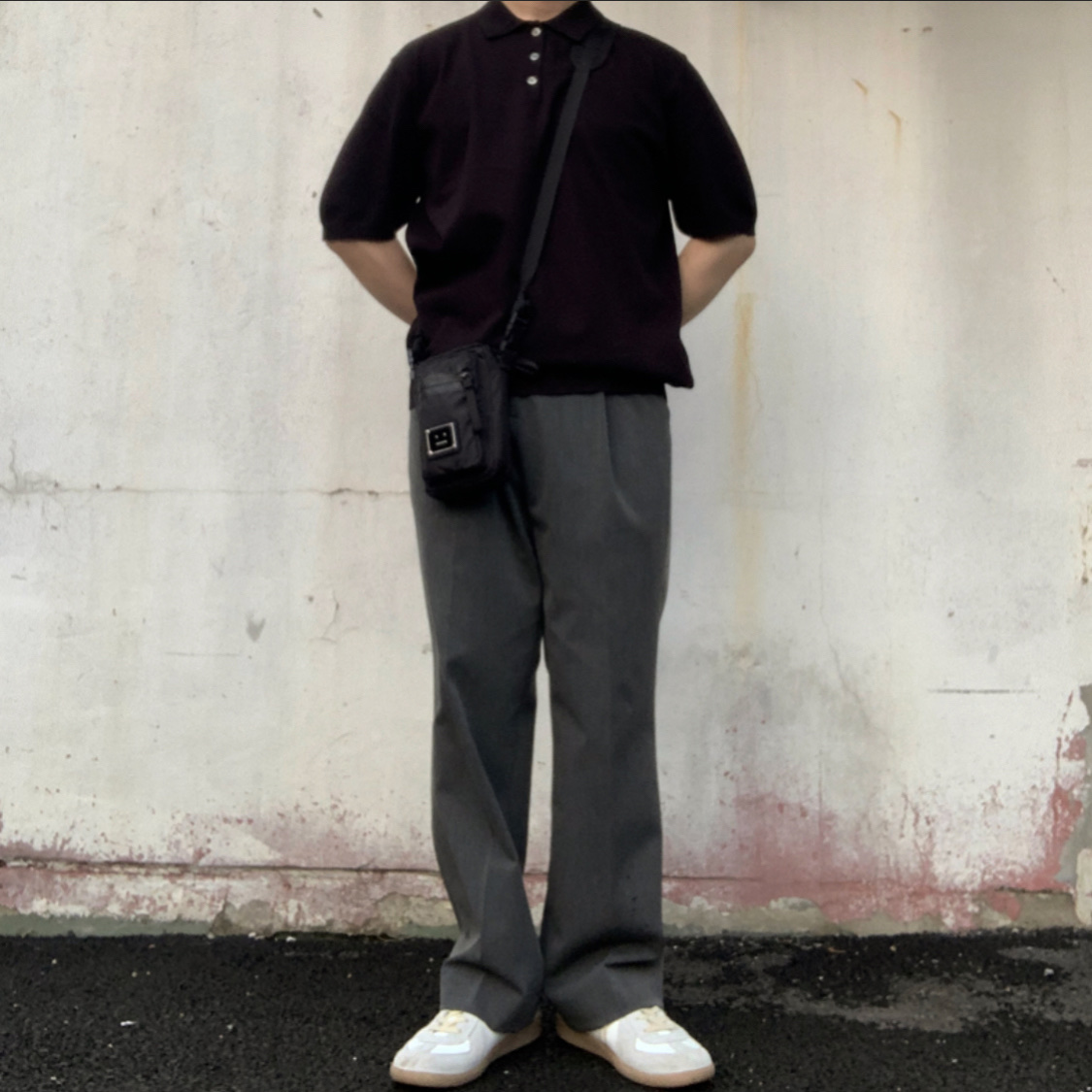 Maison Margiela Calfskin Replica Sneakers 착용 스타일 - 2