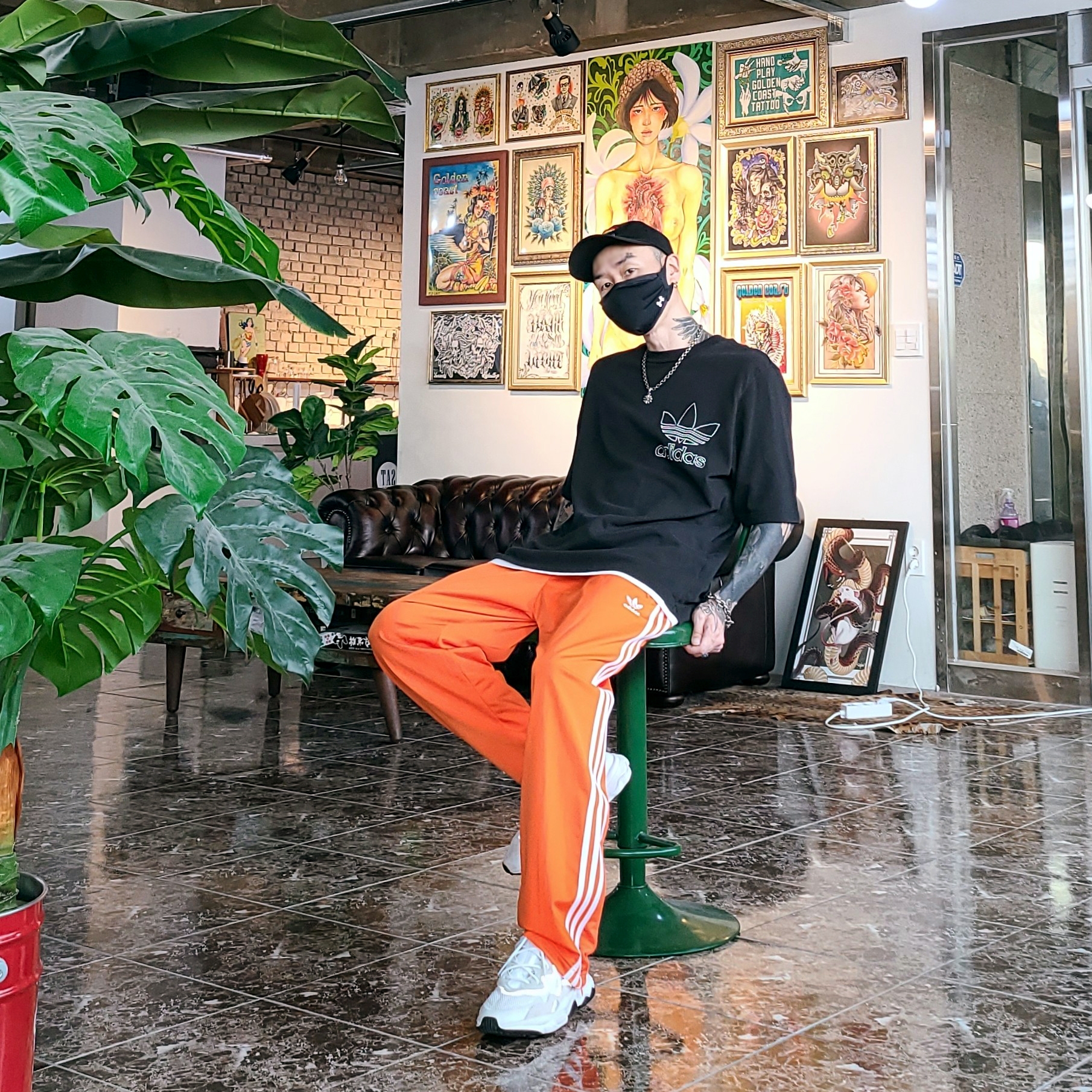 Adidas Ozweego Bliss 착용 스타일