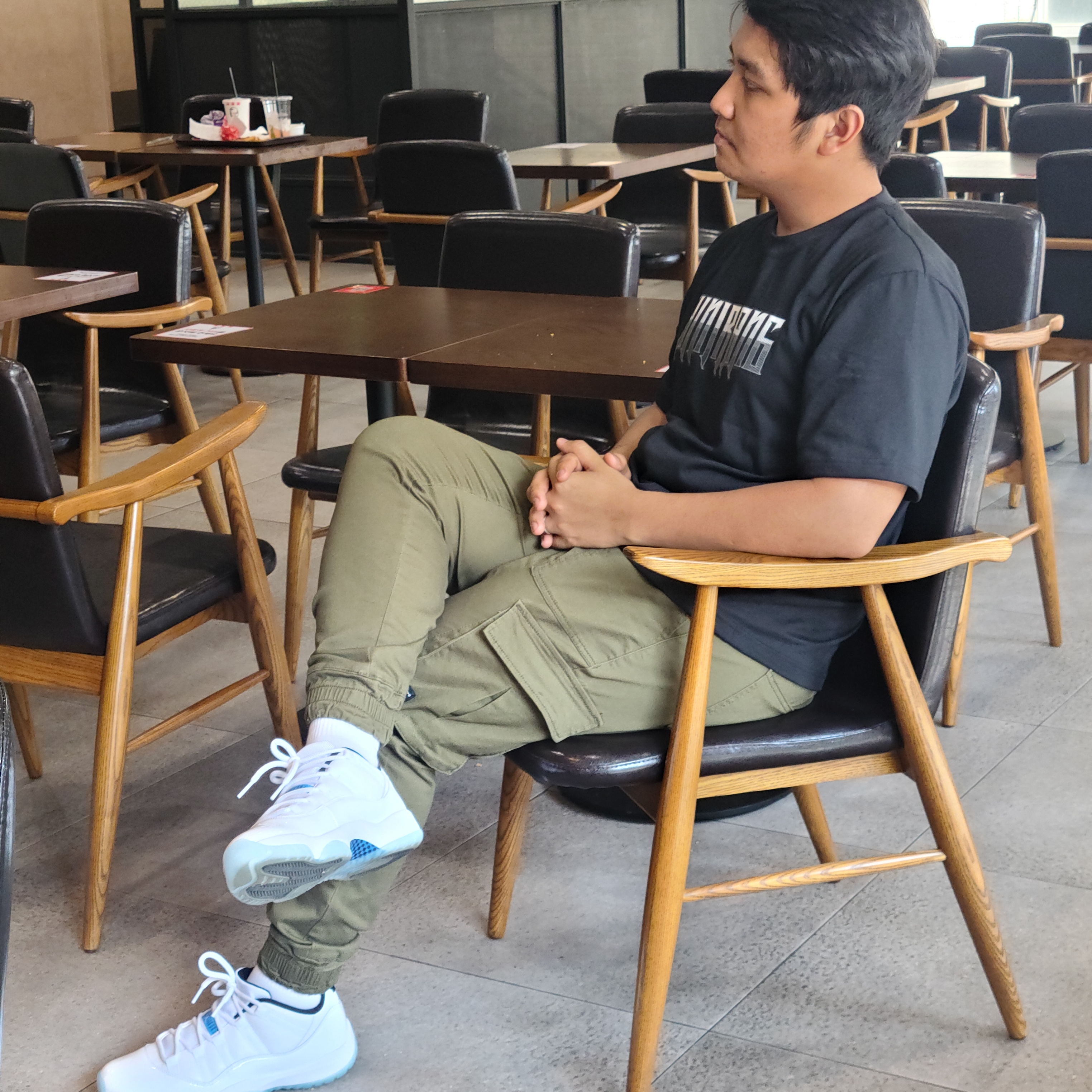 Jordan 11 Retro Low Legend Blue 착용 스타일
