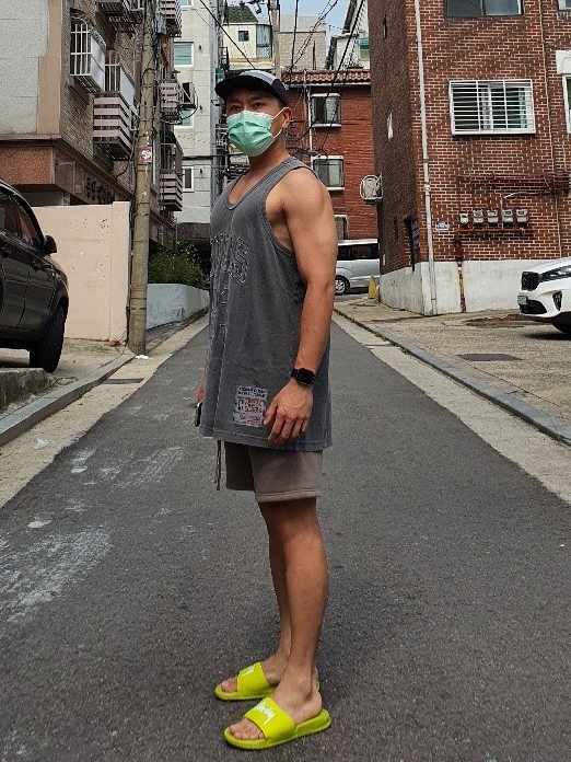 Essentials Fleece Shorts Taupe - 20FW, Nike x Stussy Benassi Slide Volt 착용 스타일 - 2