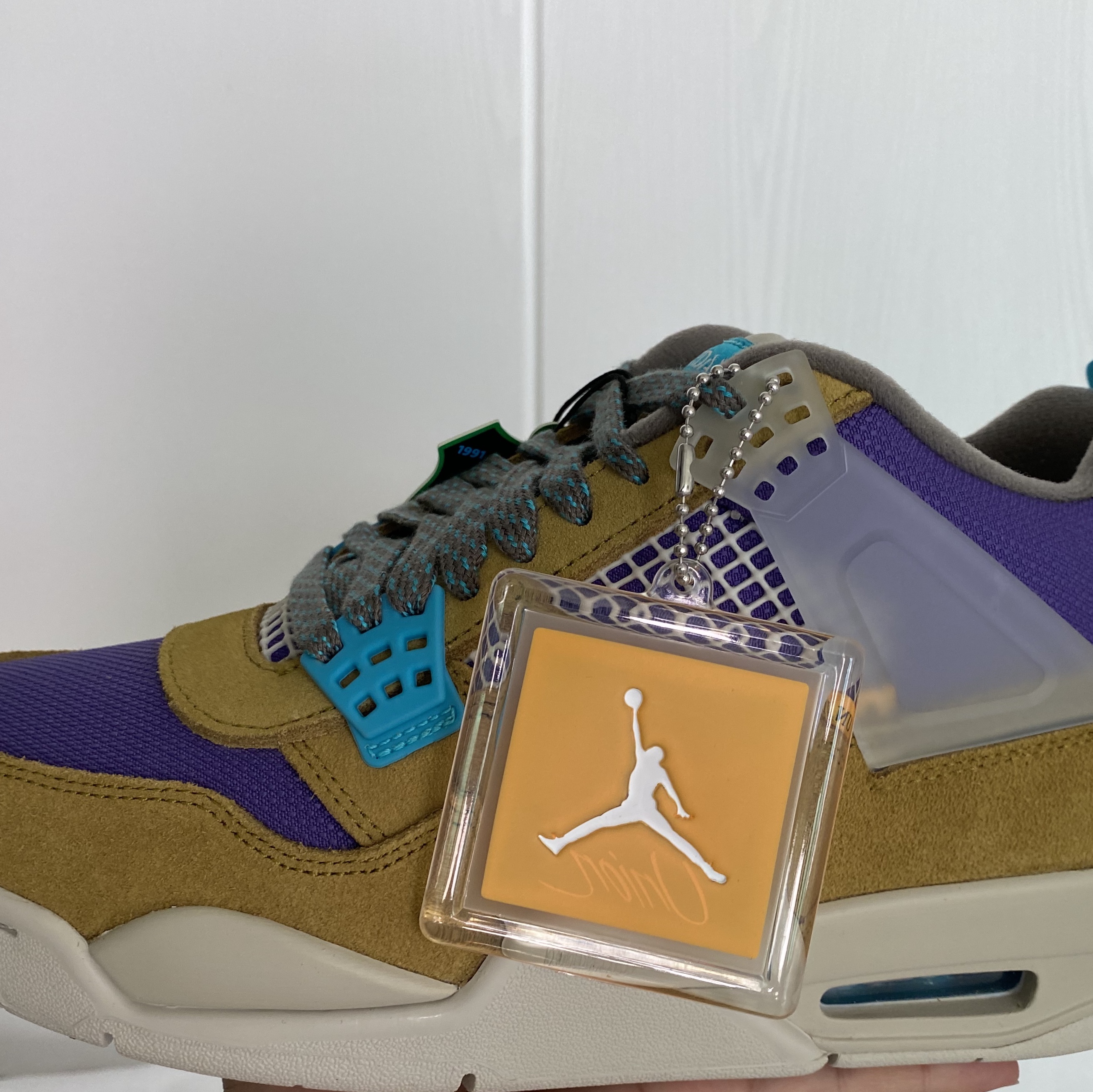 Jordan 4 x Union Retro SP Desert Moss 착용 스타일 - 2
