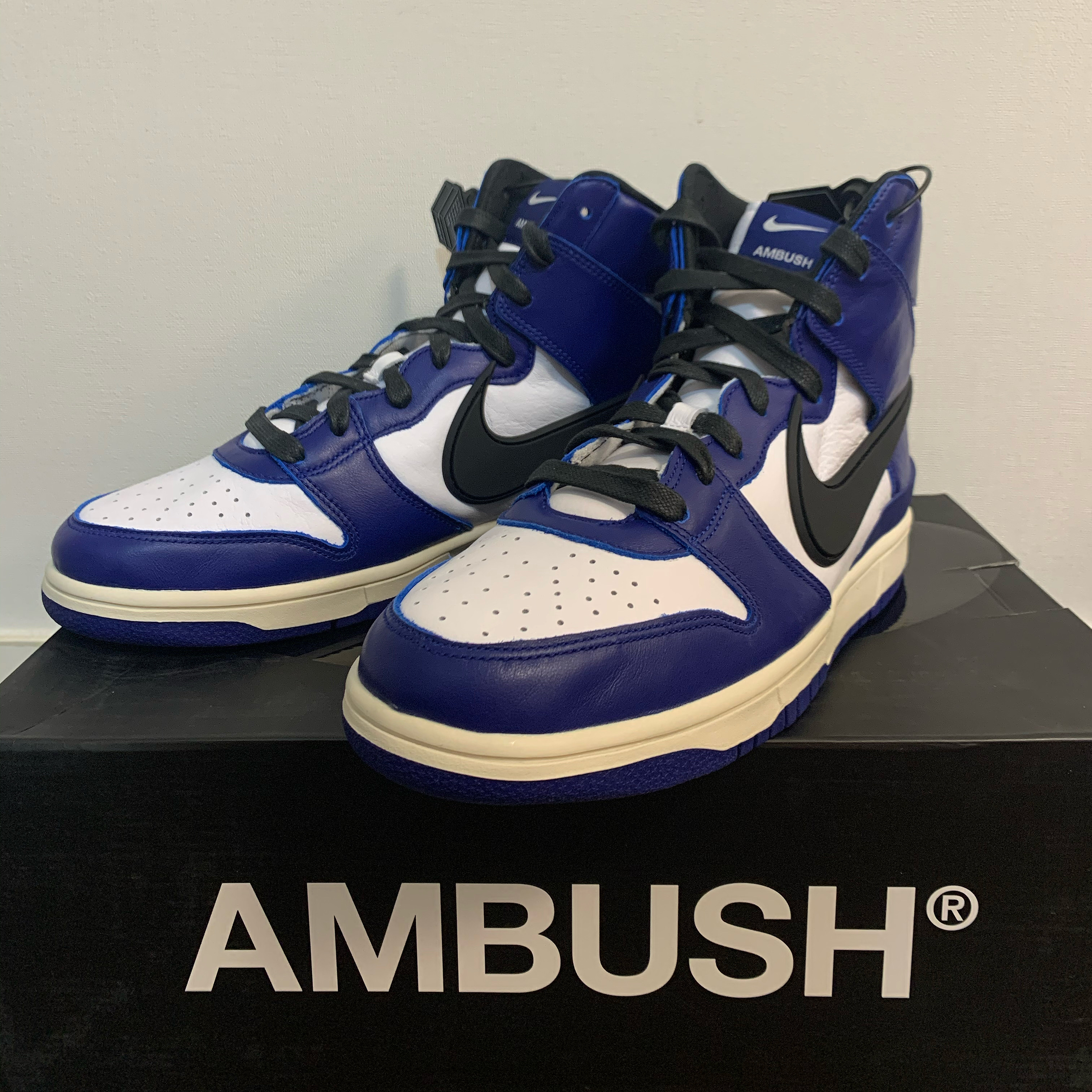 Nike x Ambush Dunk High Deep Royal Blue 착용 스타일