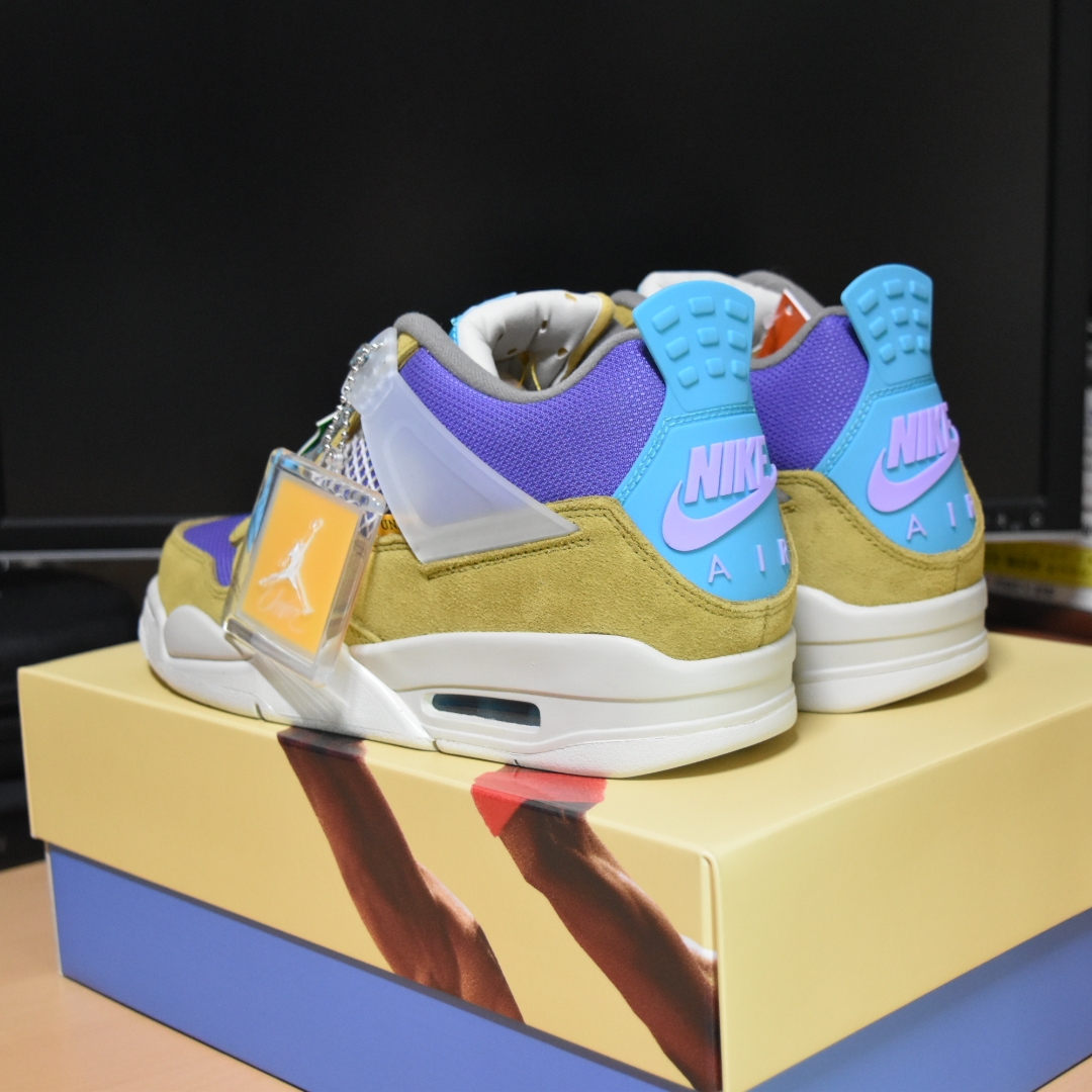 Jordan 4 x Union Retro SP Desert Moss 착용 스타일 - 2